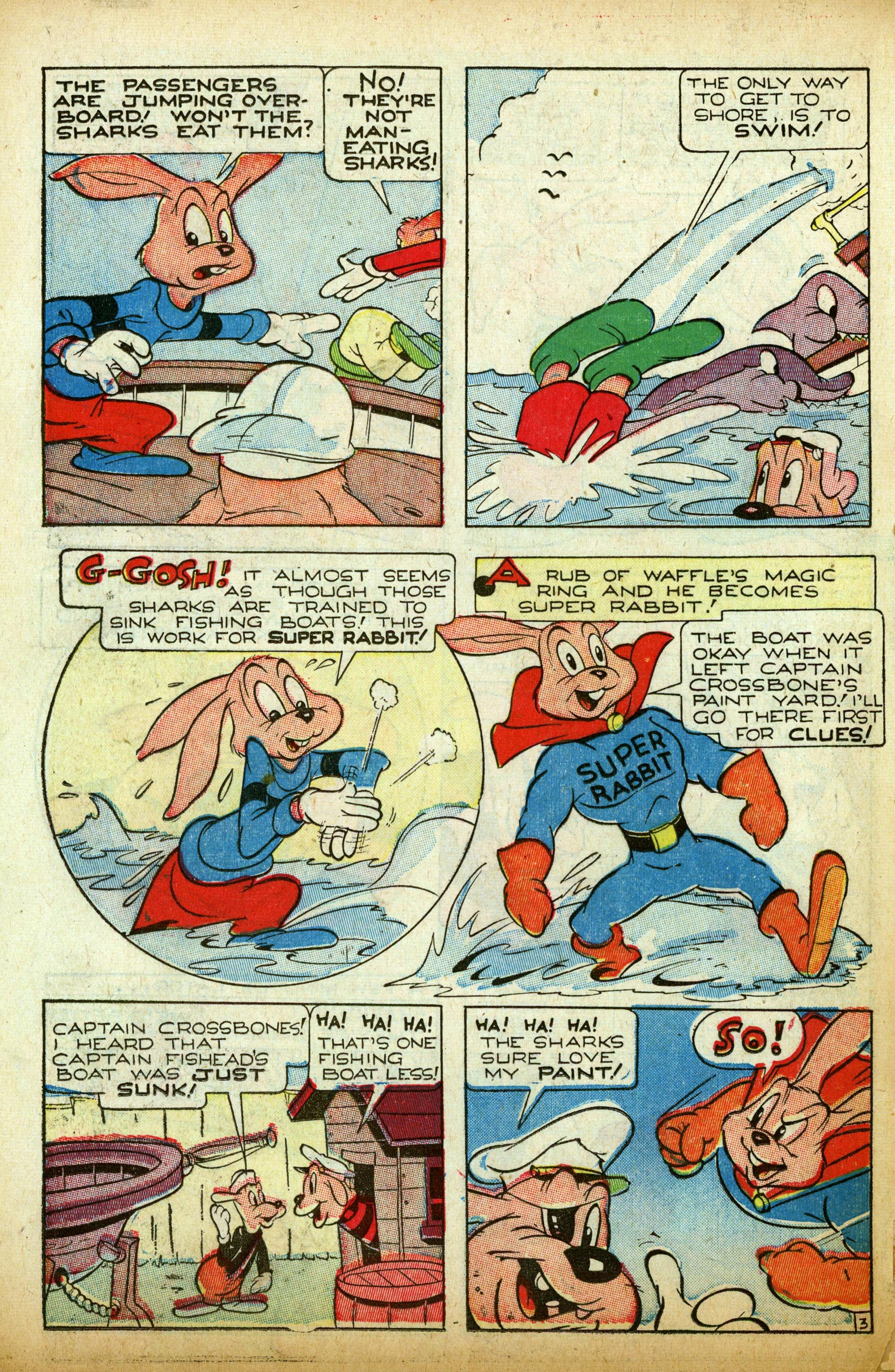 Read online Super Rabbit comic -  Issue #6 - 34