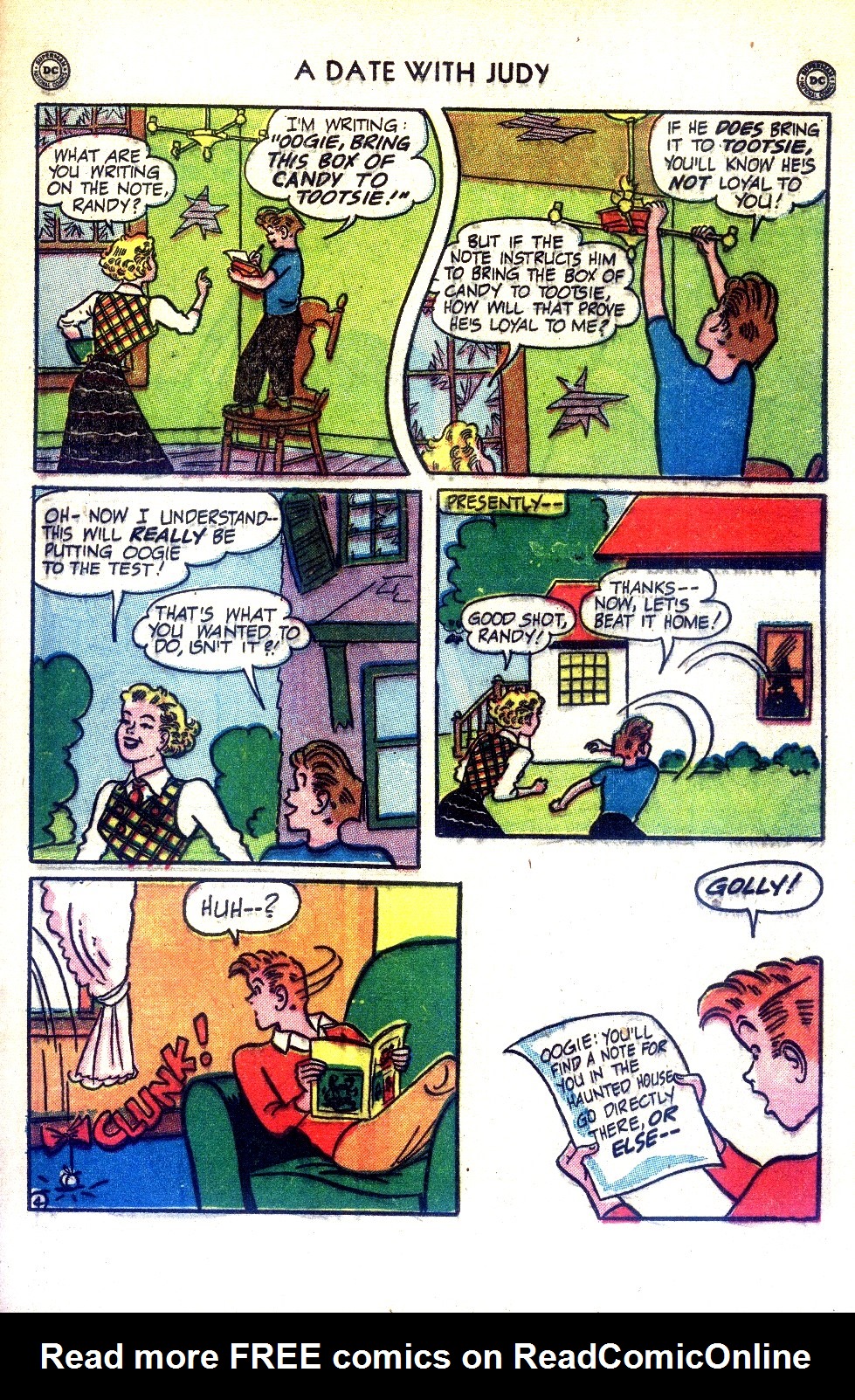 Read online A Date with Judy comic -  Issue #22 - 29