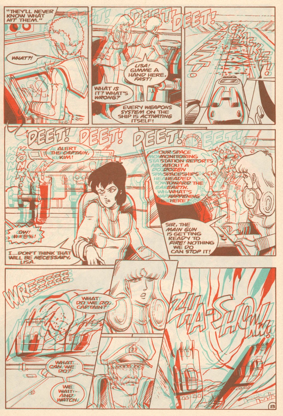 Read online Robotech in 3-D comic -  Issue # Full - 15