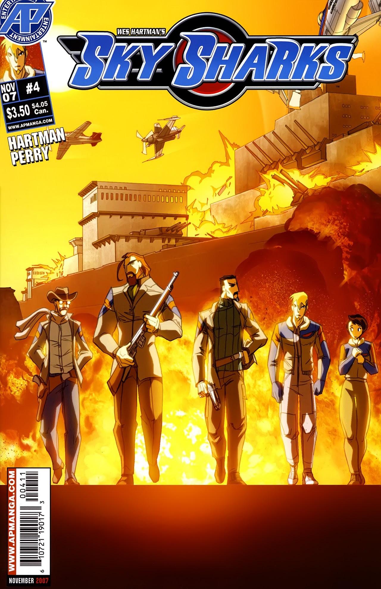 Read online Sky Sharks comic -  Issue #4 - 1