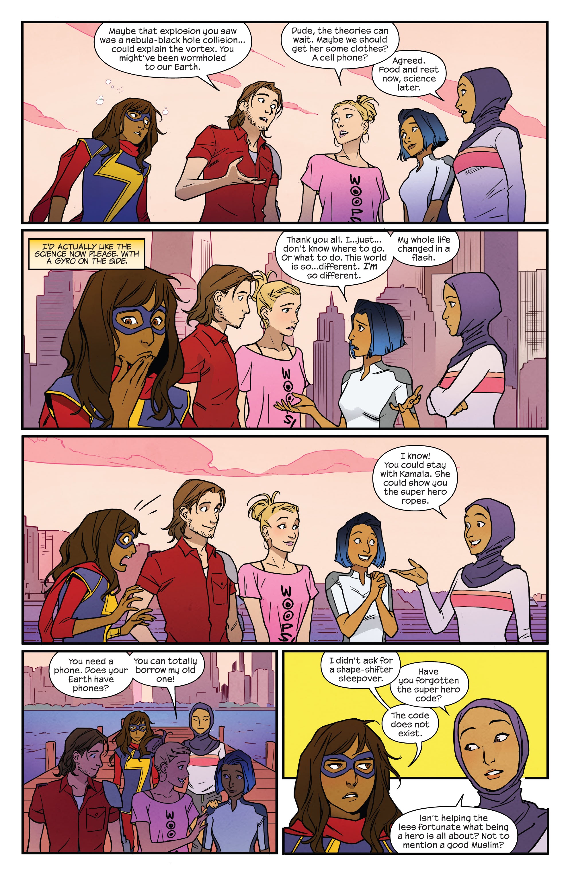 Read online Ms. Marvel: Beyond the Limit comic -  Issue #3 - 6