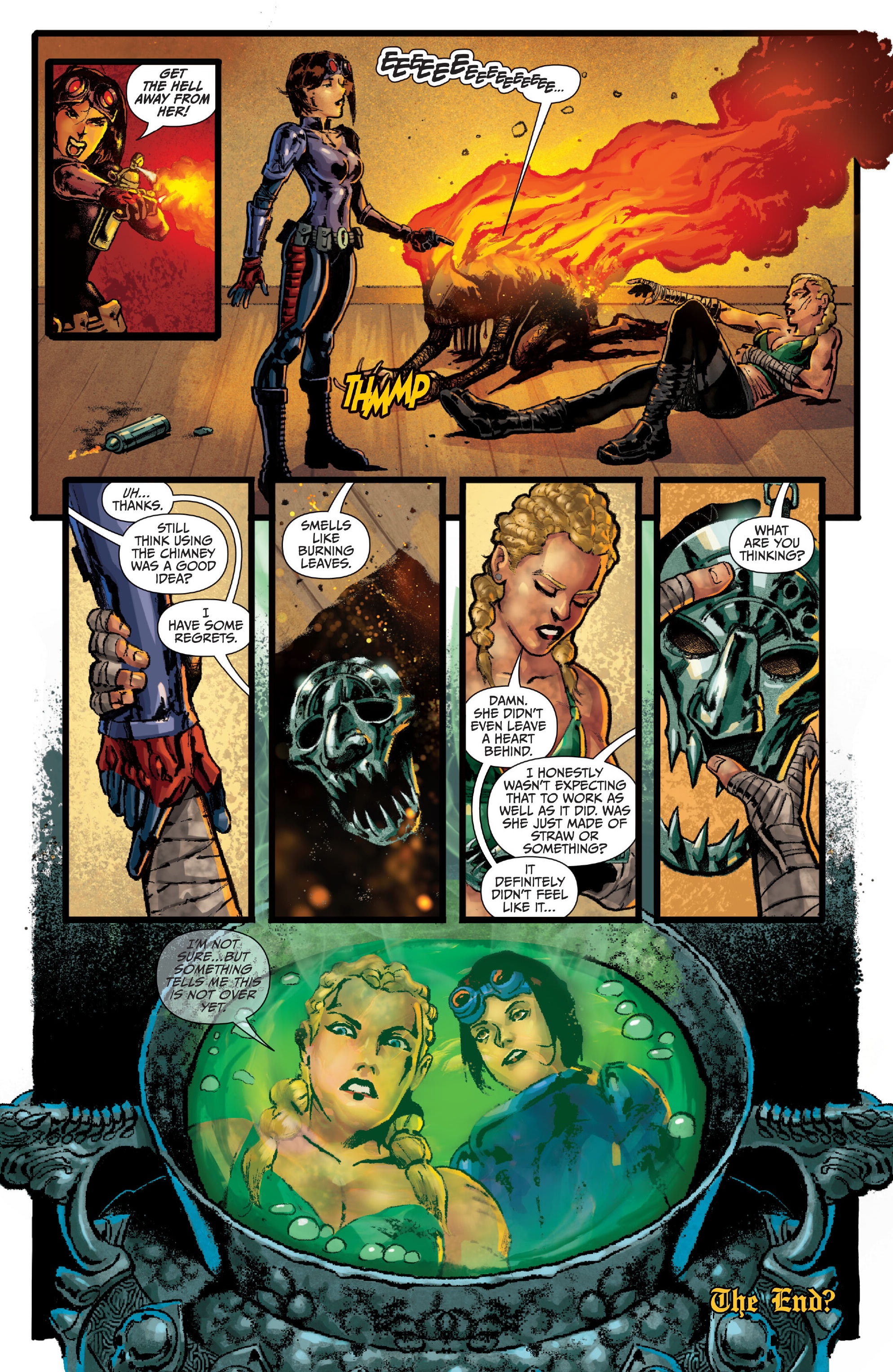 Read online Grimm Fairy Tales 2023 Holiday Pinup Special comic -  Issue # Full - 10