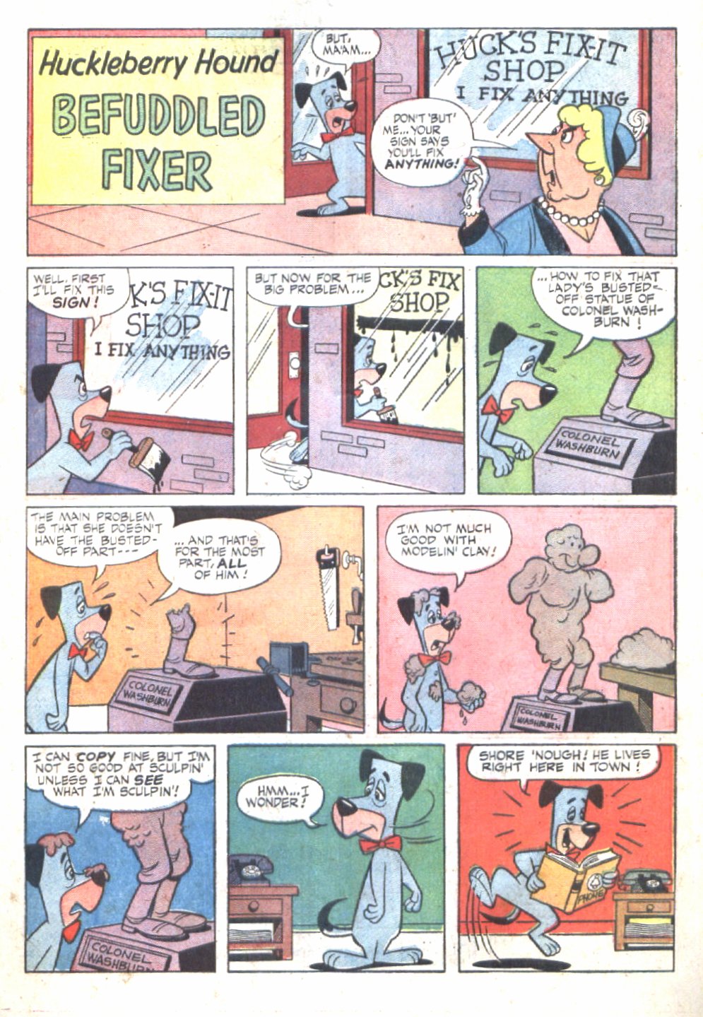 Read online Huckleberry Hound (1960) comic -  Issue #31 - 15