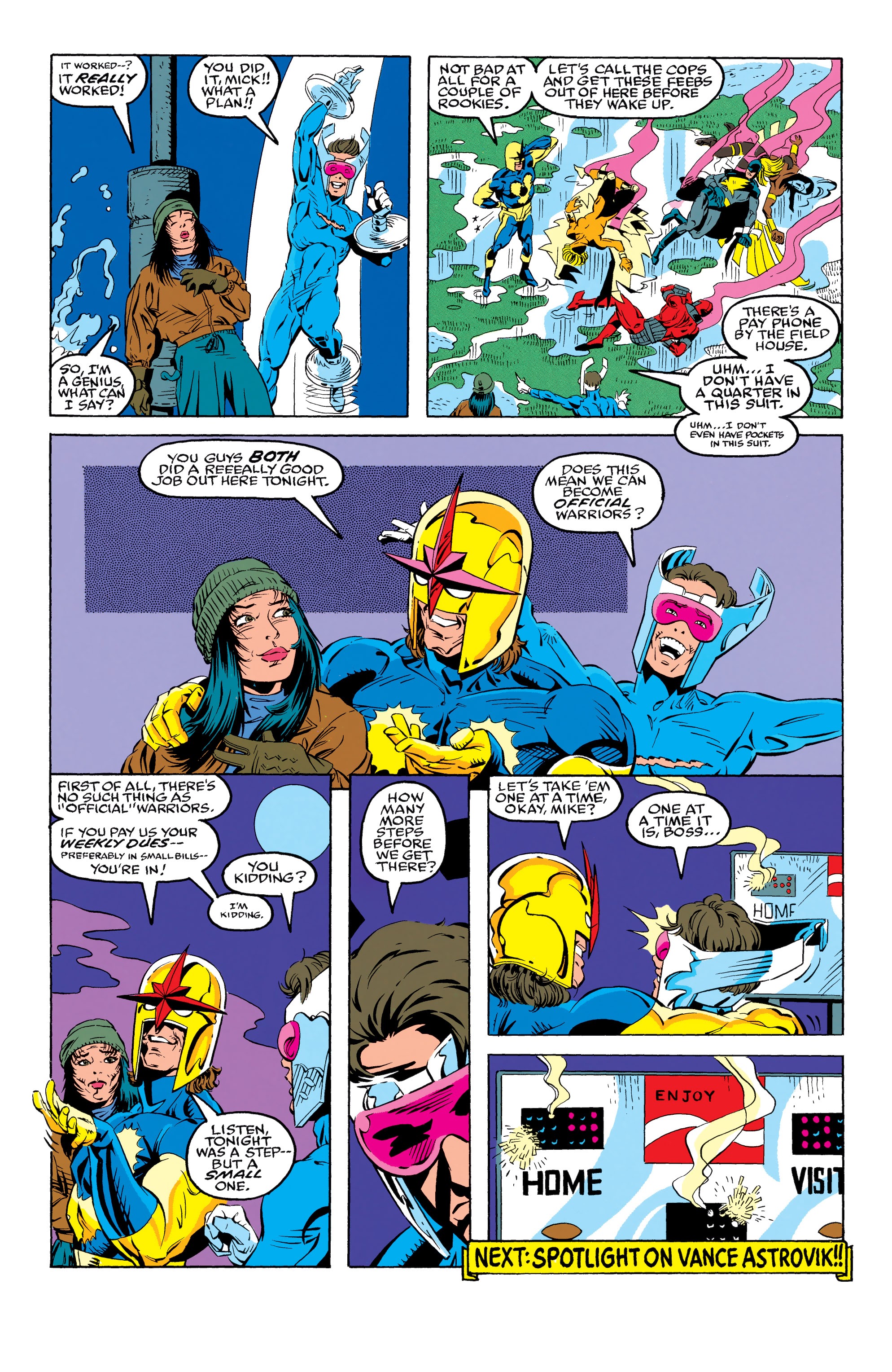 Read online The New Warriors comic -  Issue #35 - 22