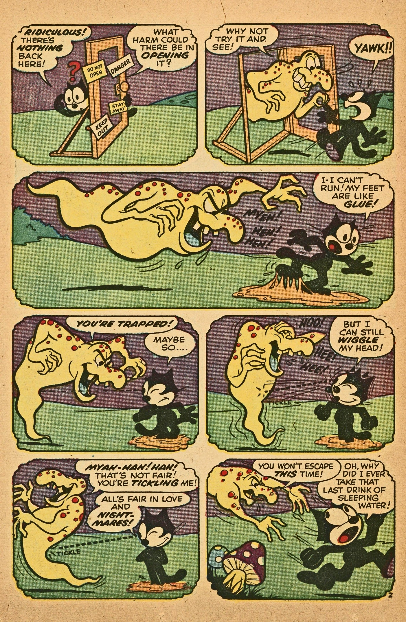 Read online Felix the Cat (1955) comic -  Issue #108 - 22