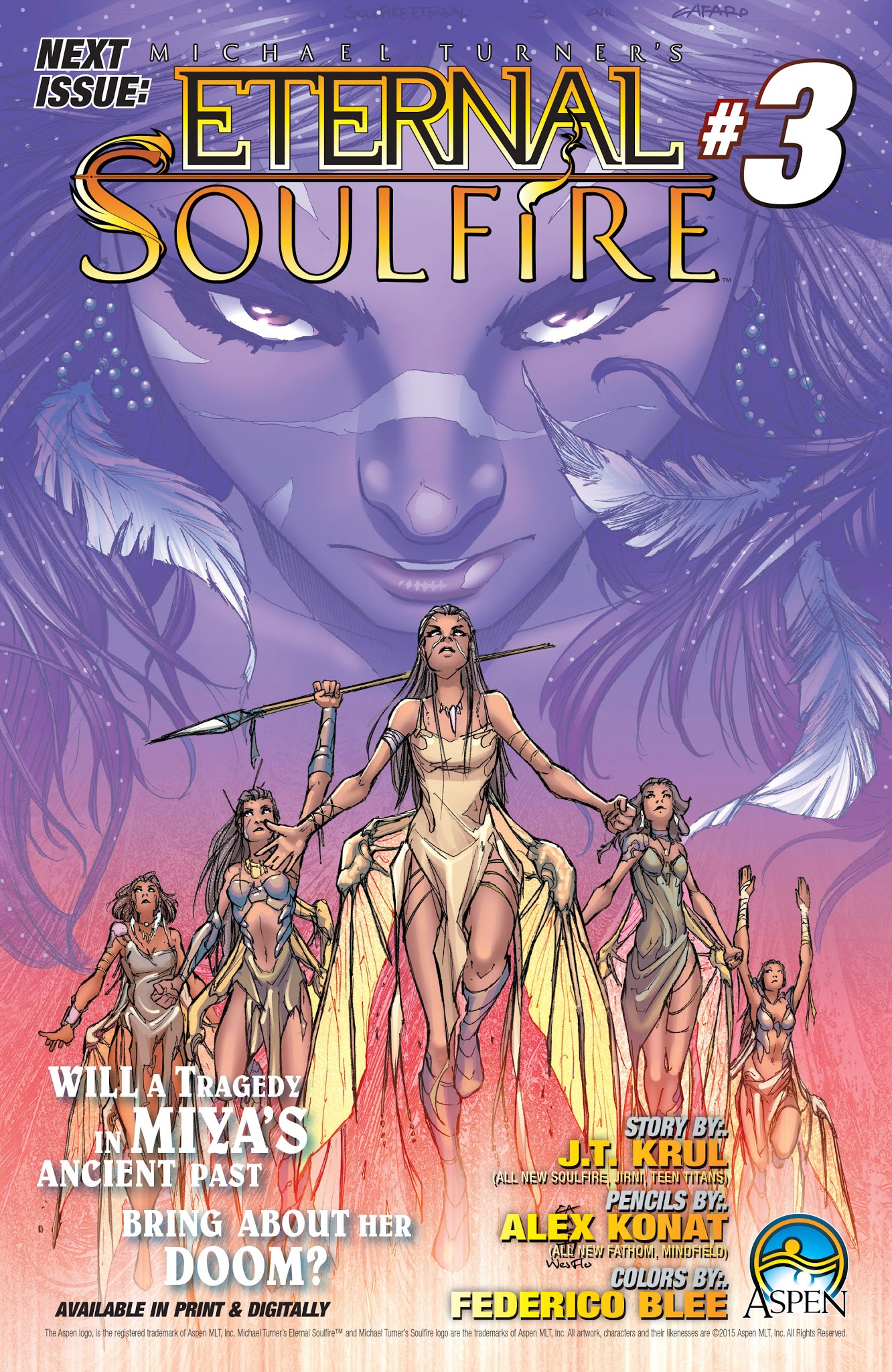Read online Michael Turner's Eternal Soulfire comic -  Issue #2 - 24