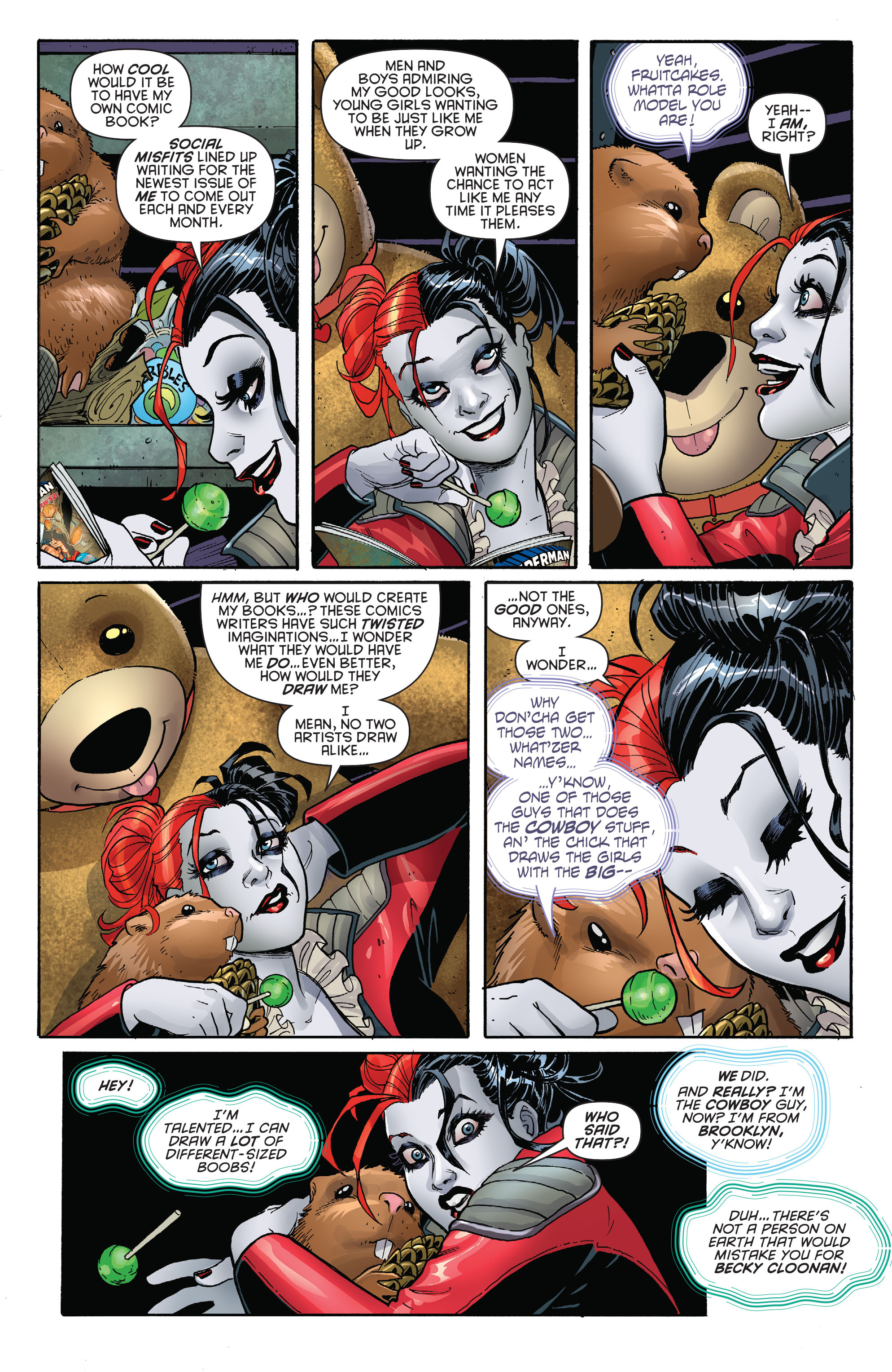 Read online Harley Quinn (2014) comic -  Issue #0 - 6