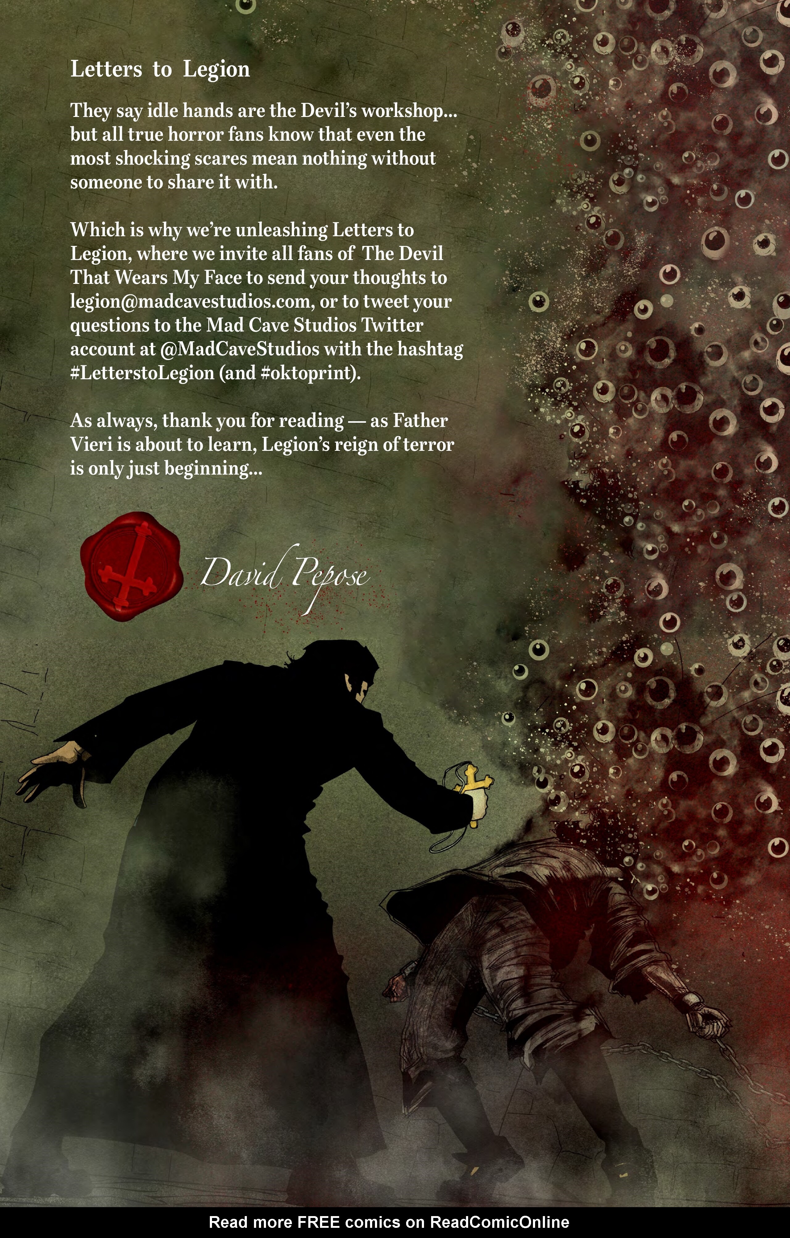 Read online The Devil That Wears My Face comic -  Issue #1 - 31