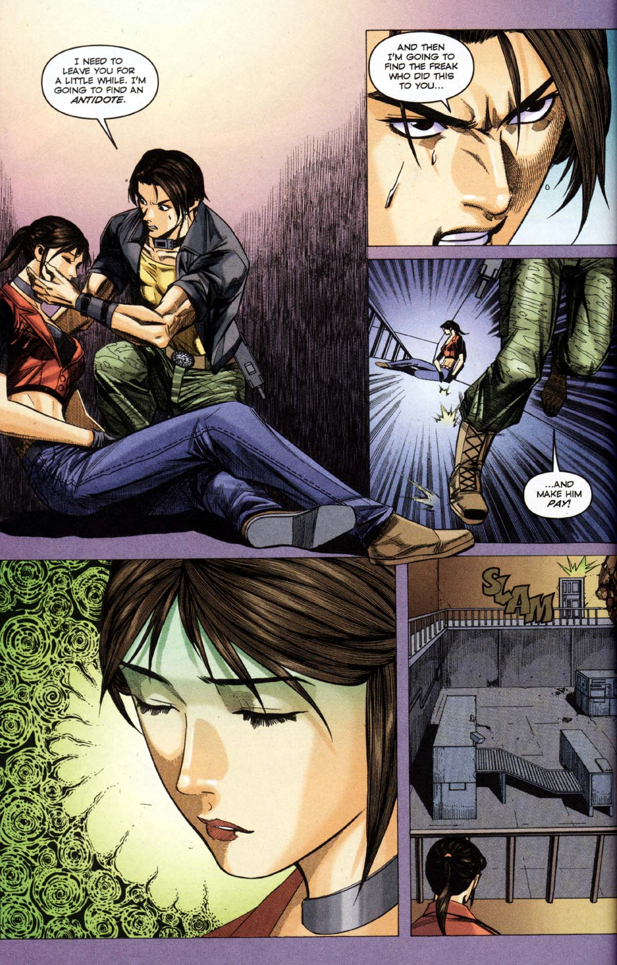 Read online Resident Evil Code: Veronica comic -  Issue #2 - 145