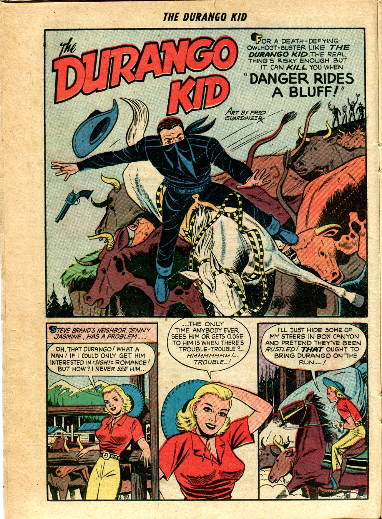 Read online Charles Starrett as The Durango Kid comic -  Issue #22 - 12