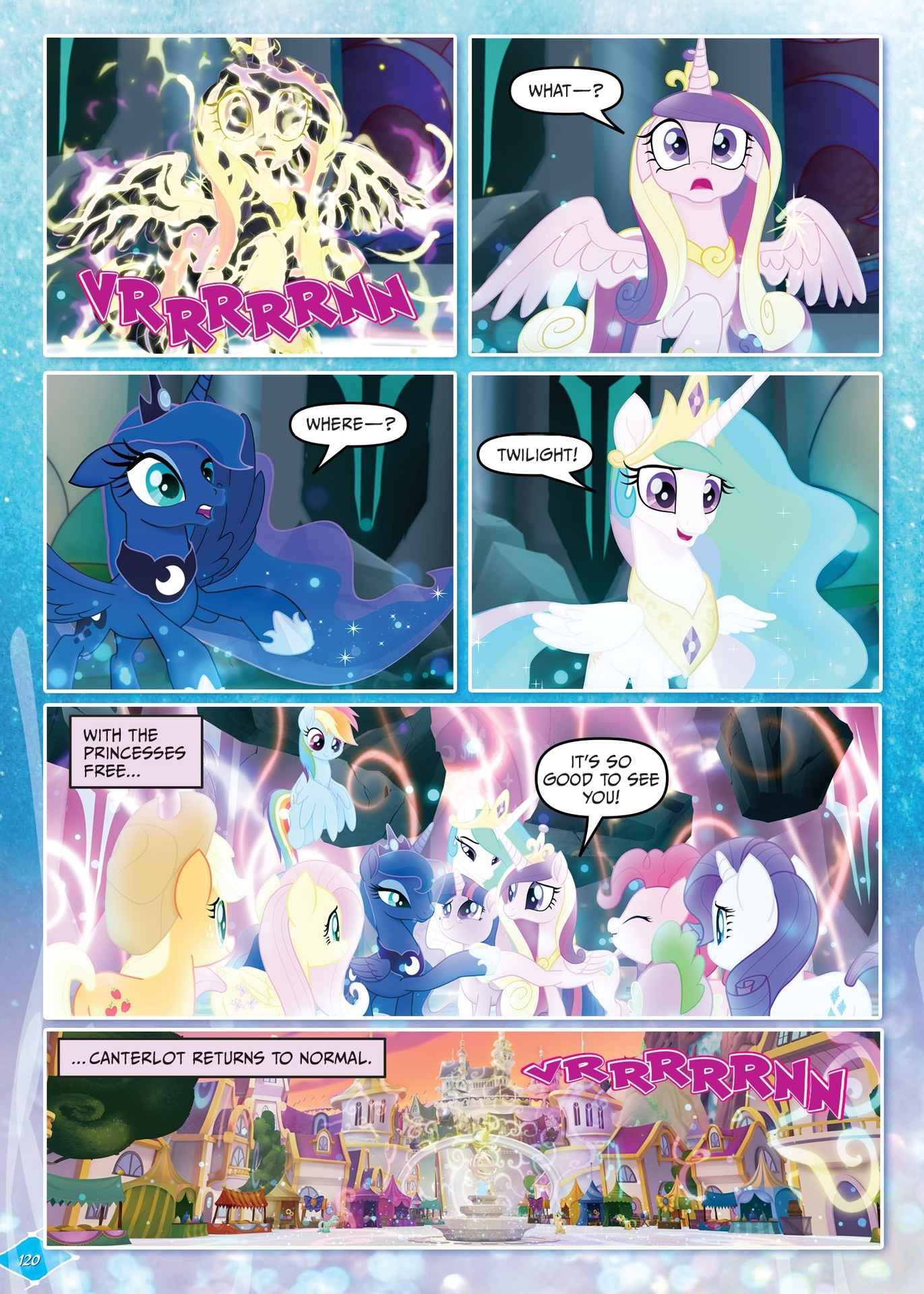 Read online My Little Pony: The Movie Adaptation comic -  Issue # TPB - 121