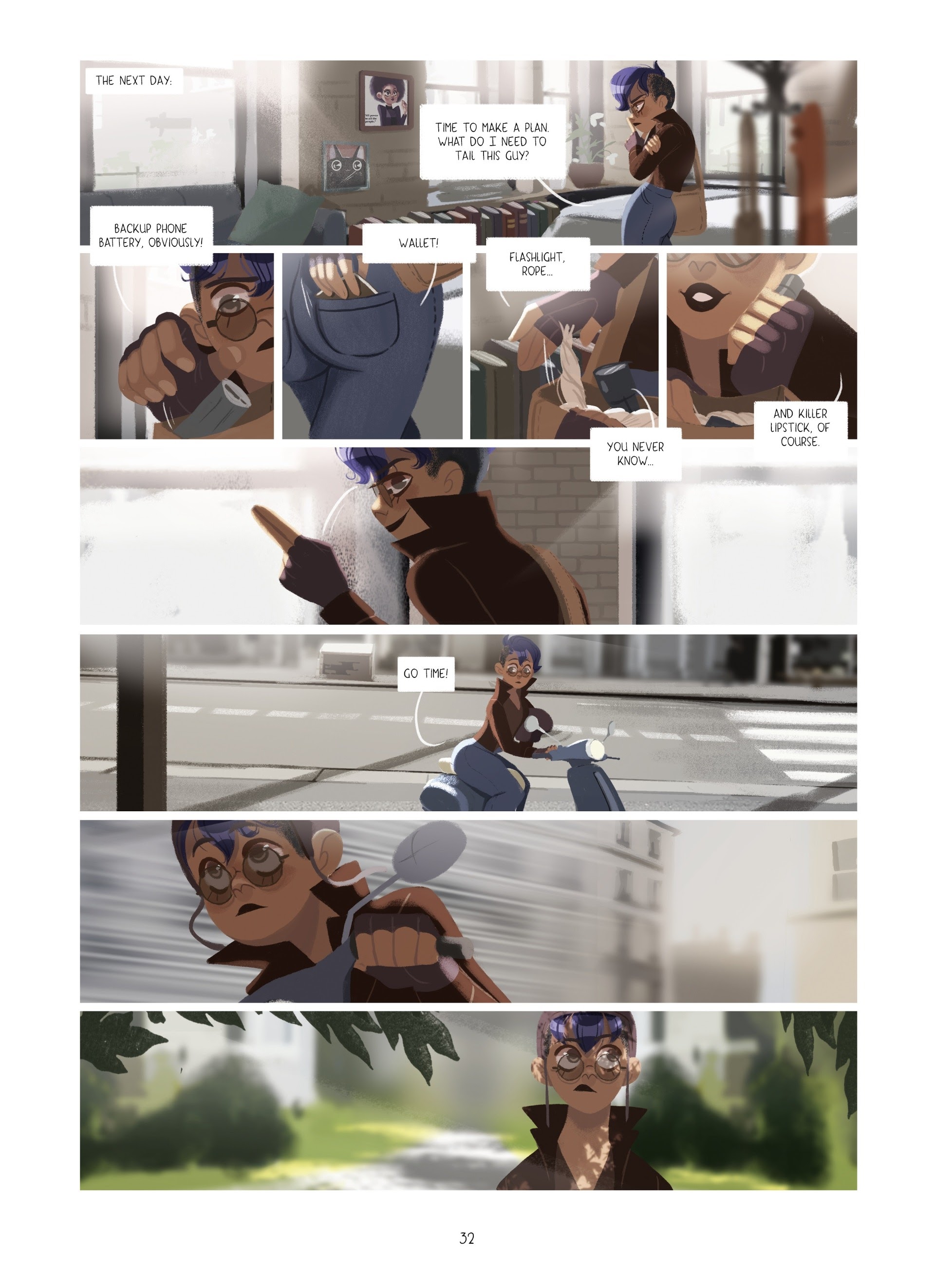 Read online Through Lya's Eyes comic -  Issue #2 - 32