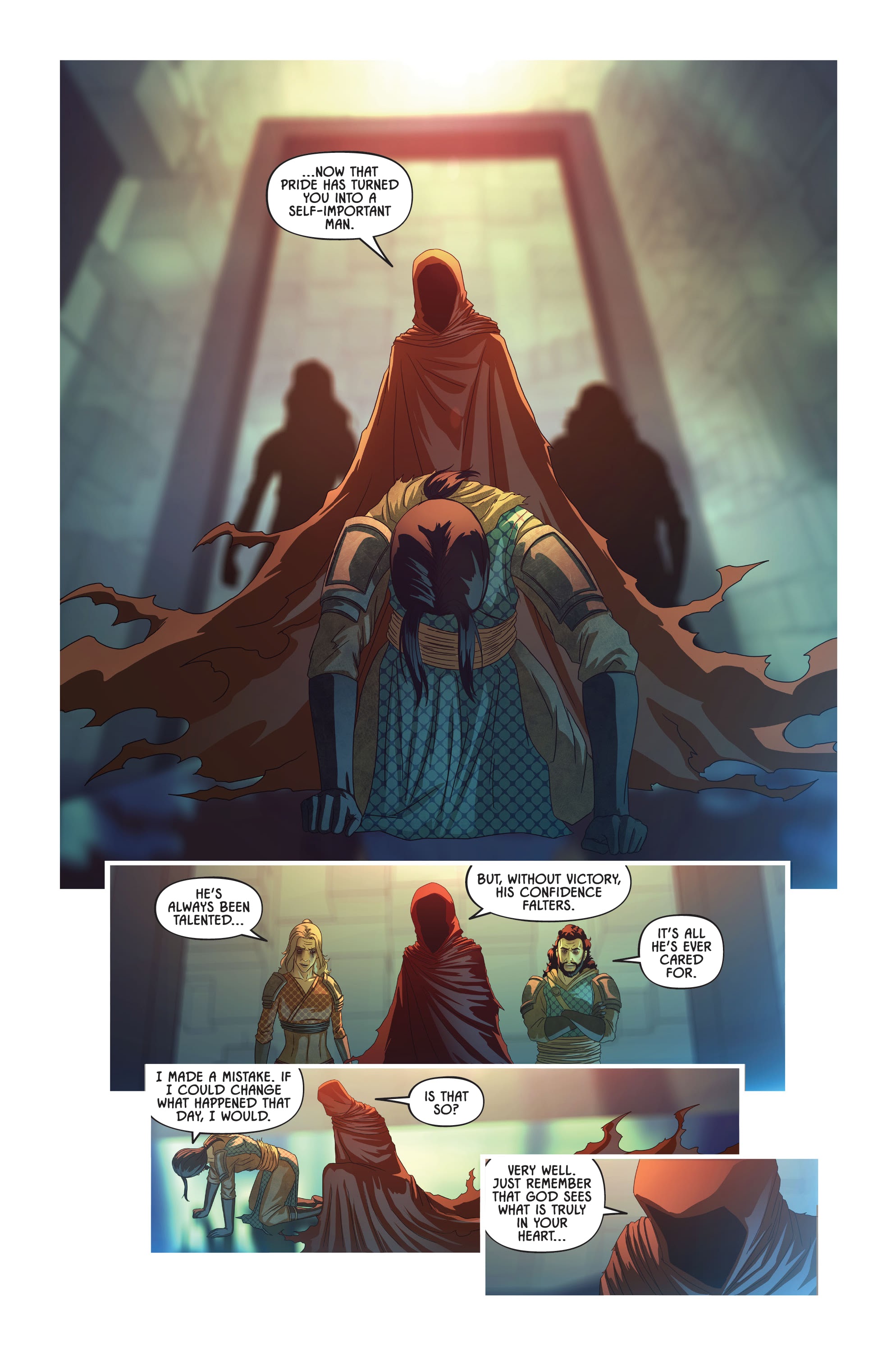 Read online Knights of the Golden Sun comic -  Issue #11 - 13