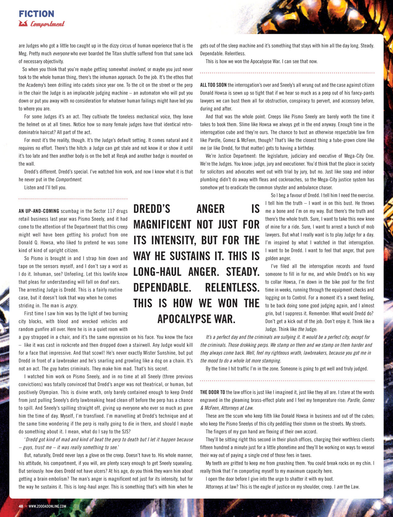 Read online Judge Dredd Megazine (Vol. 5) comic -  Issue #329 - 48