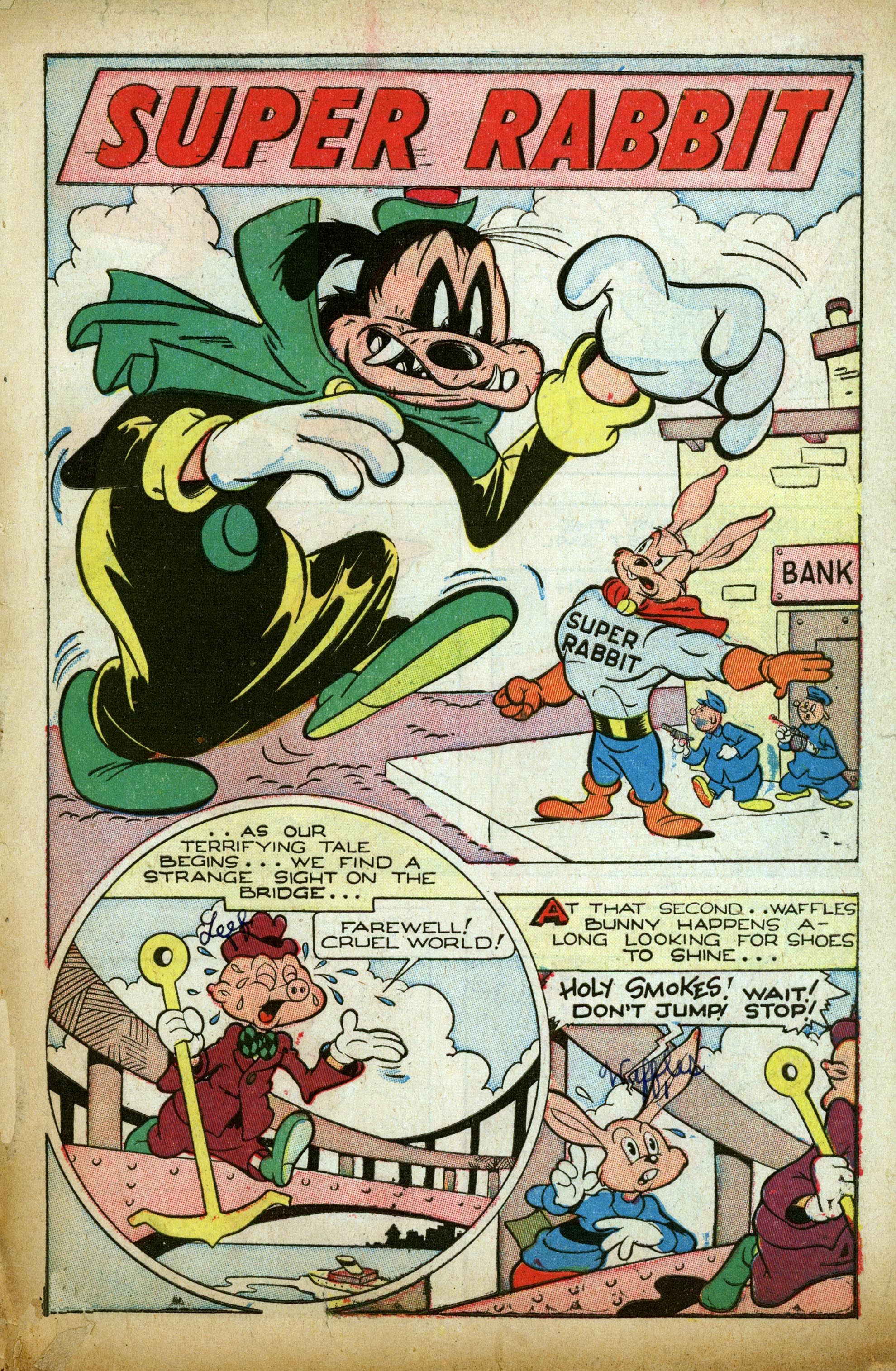 Read online Super Rabbit comic -  Issue #6 - 3