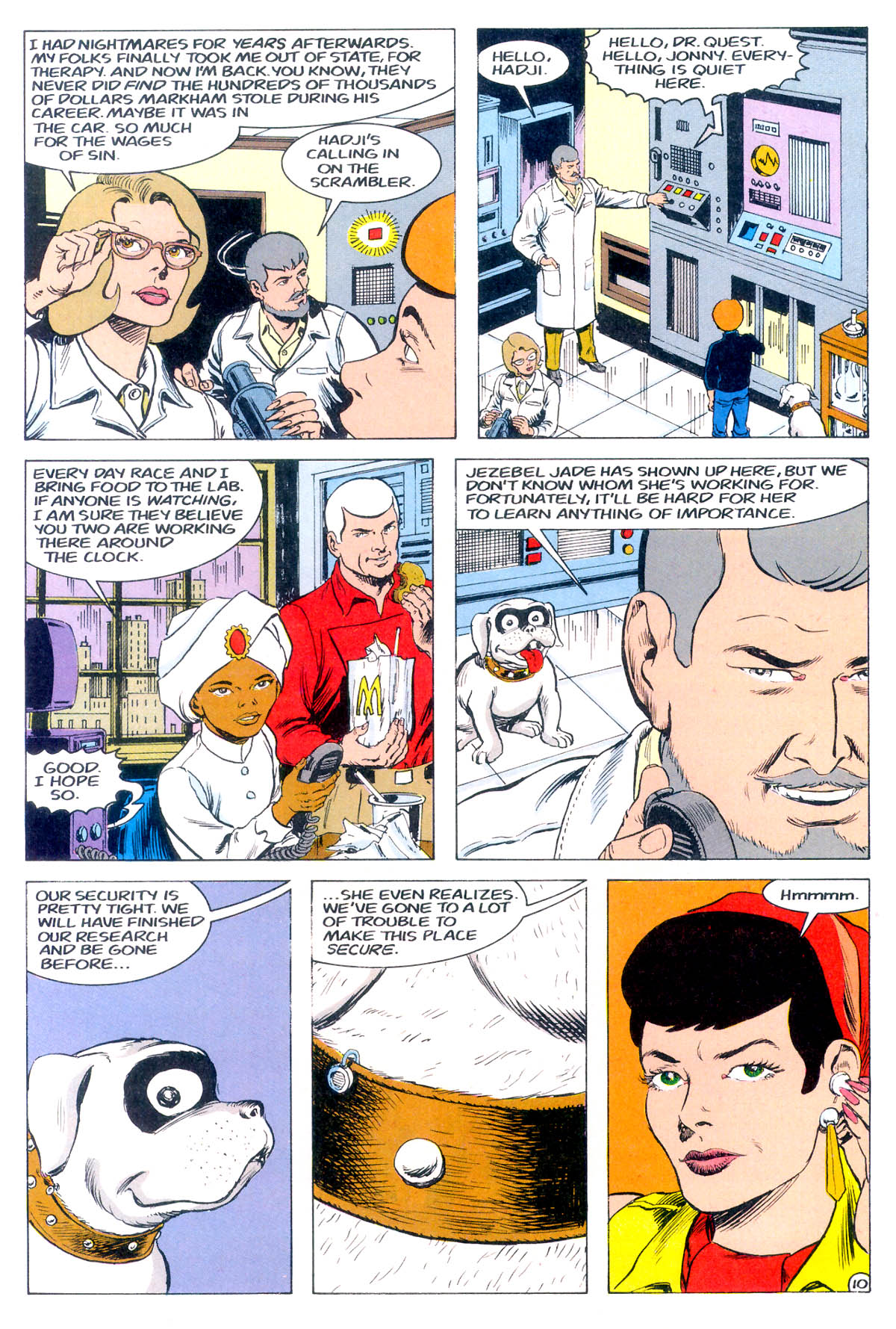 Read online Jonny Quest comic -  Issue #9 - 13