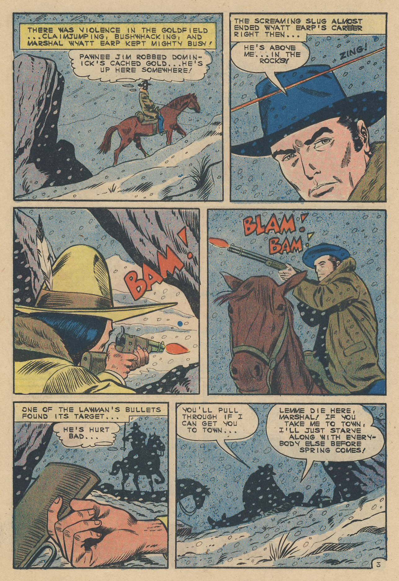 Read online Wyatt Earp Frontier Marshal comic -  Issue #61 - 17