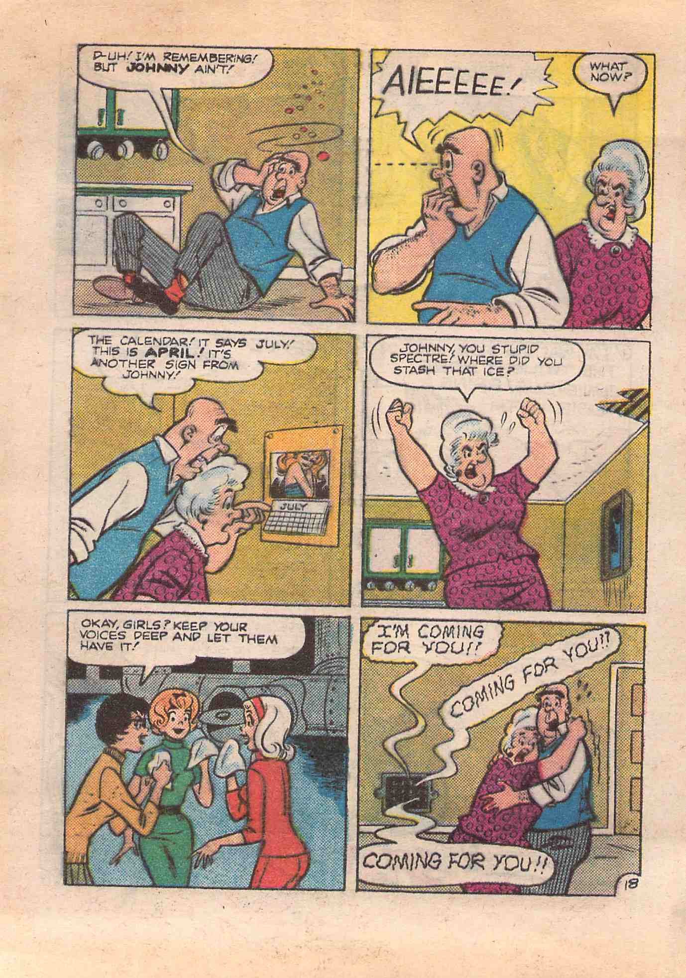 Read online Archie's Double Digest Magazine comic -  Issue #32 - 135