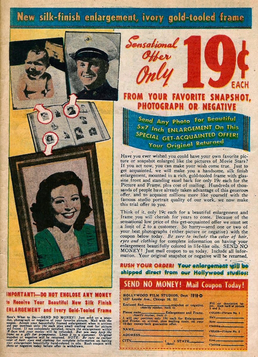 Read online Girl Comics (1949) comic -  Issue #6 - 33