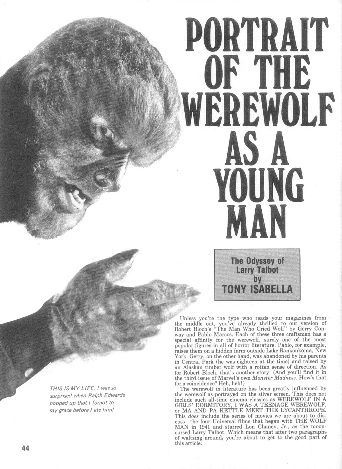 Read online Monsters Unleashed (1973) comic -  Issue #1 - 43