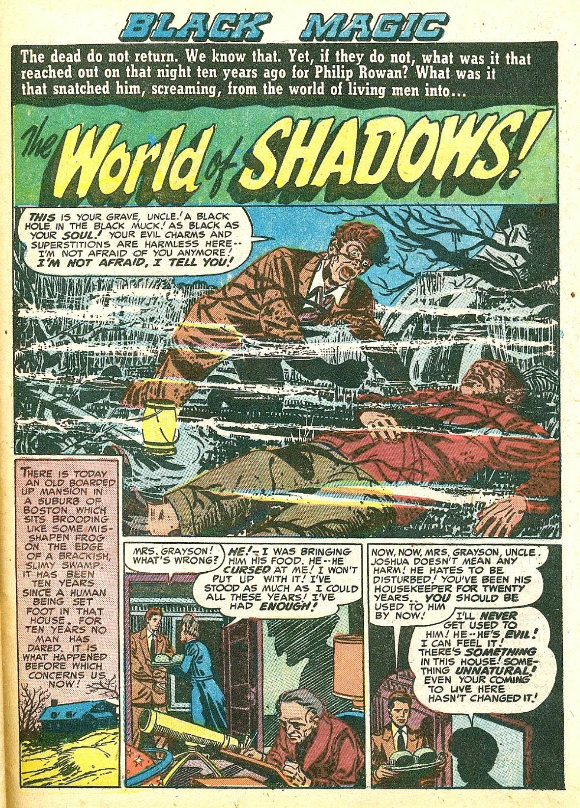 Read online Black Magic (1950) comic -  Issue #3 - 42