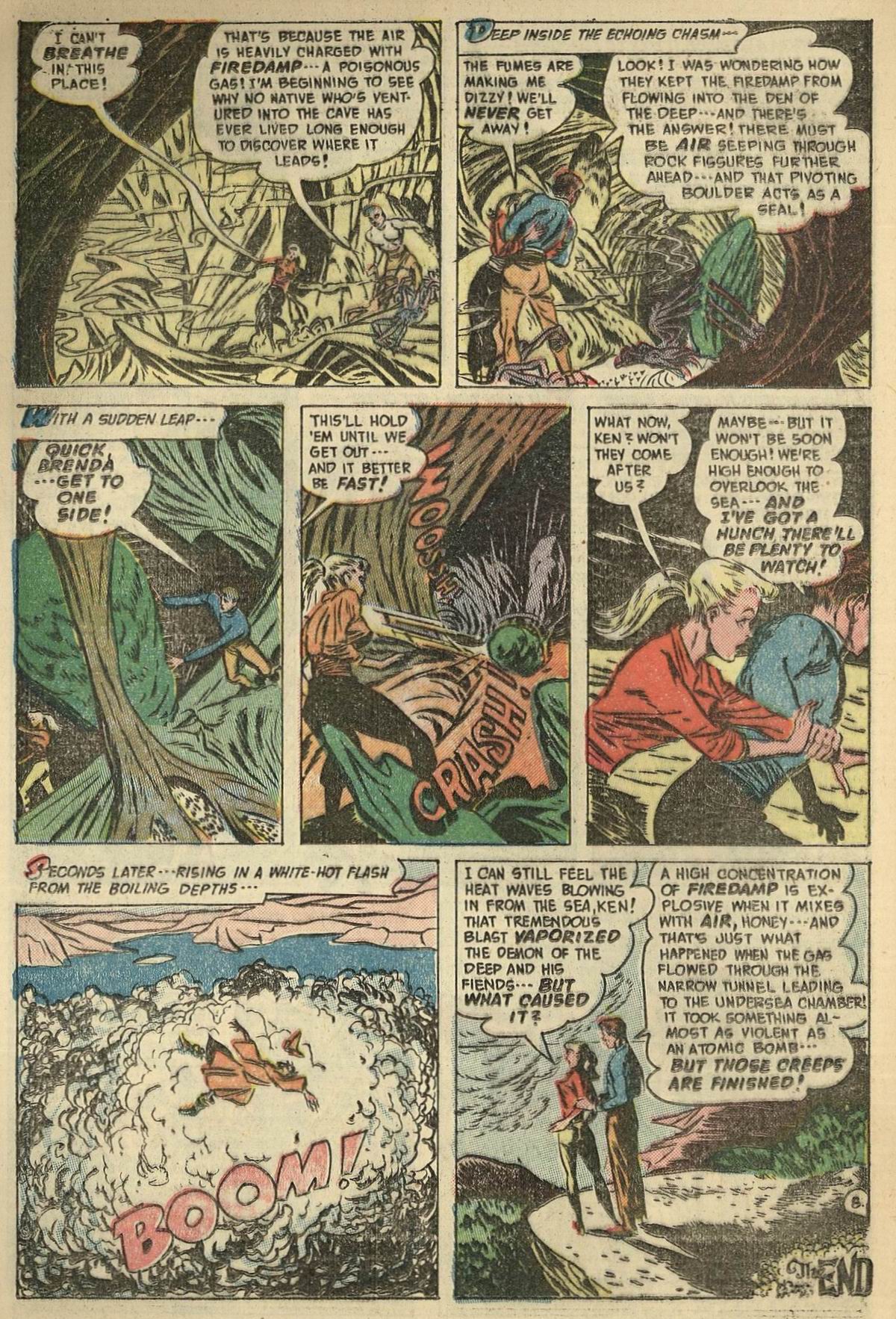 Read online Adventures Into The Unknown comic -  Issue #30 - 40