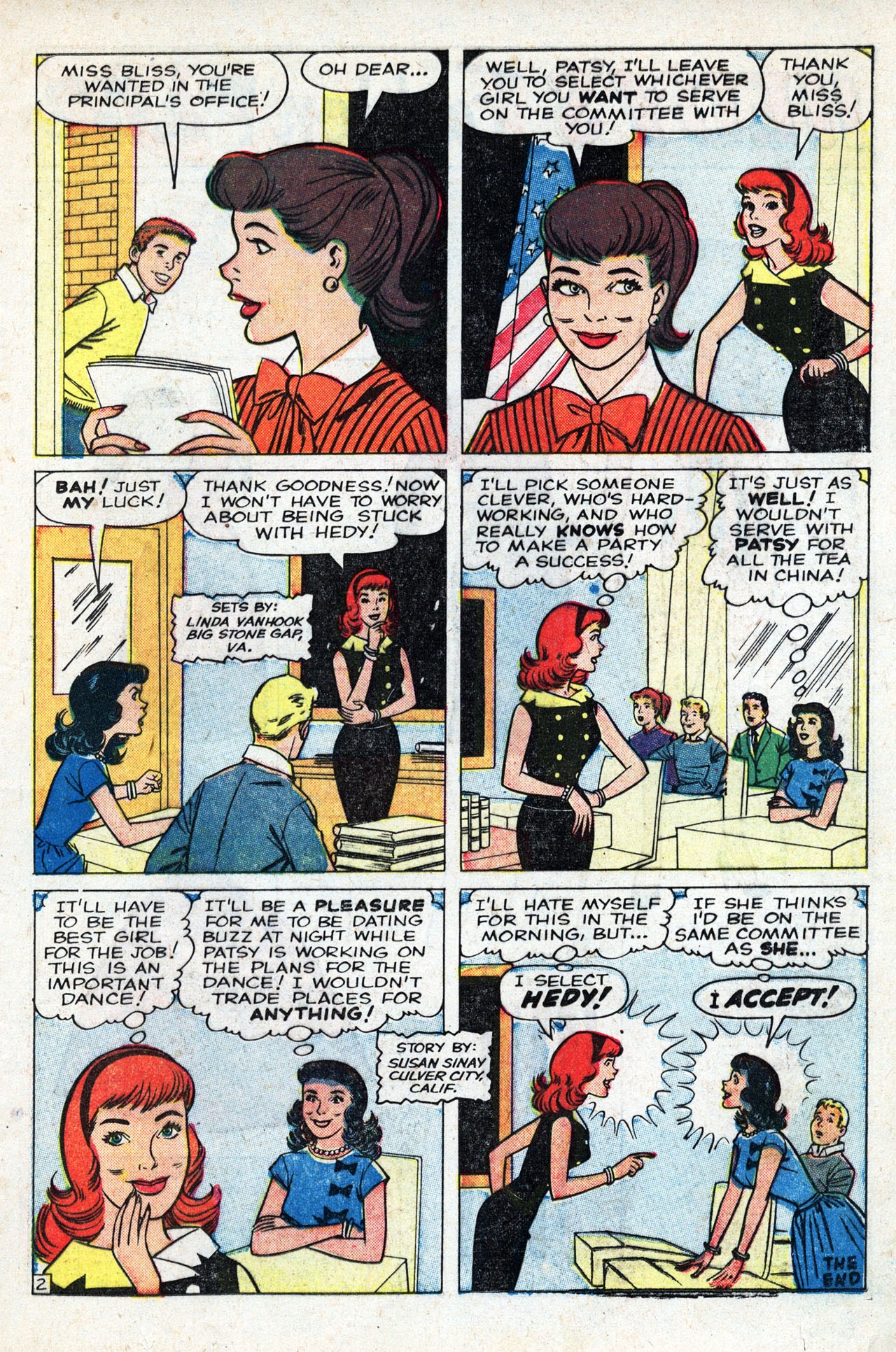 Read online Patsy and Hedy comic -  Issue #72 - 17