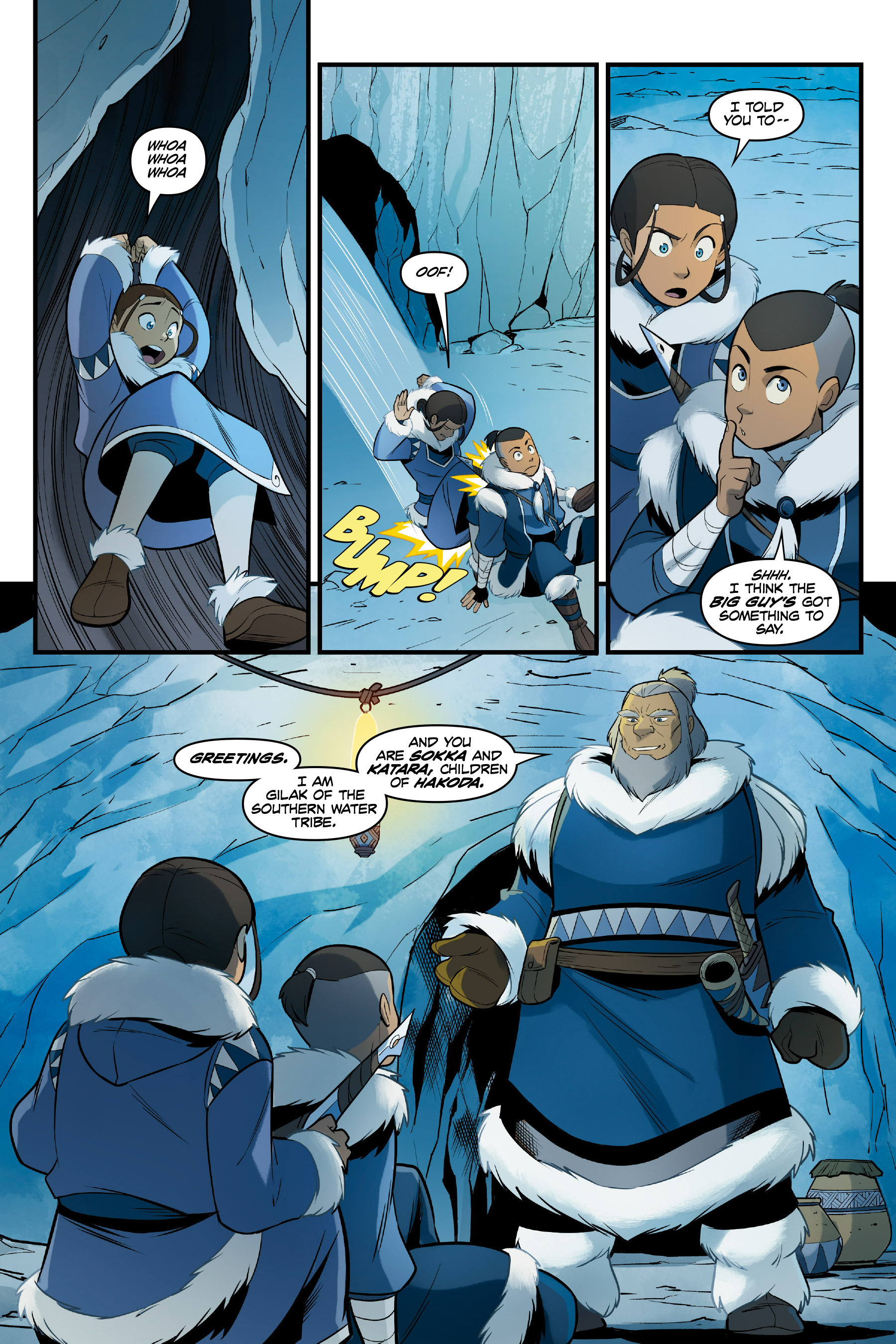 Read online Nickelodeon Avatar: The Last Airbender - North and South comic -  Issue #1 - 54