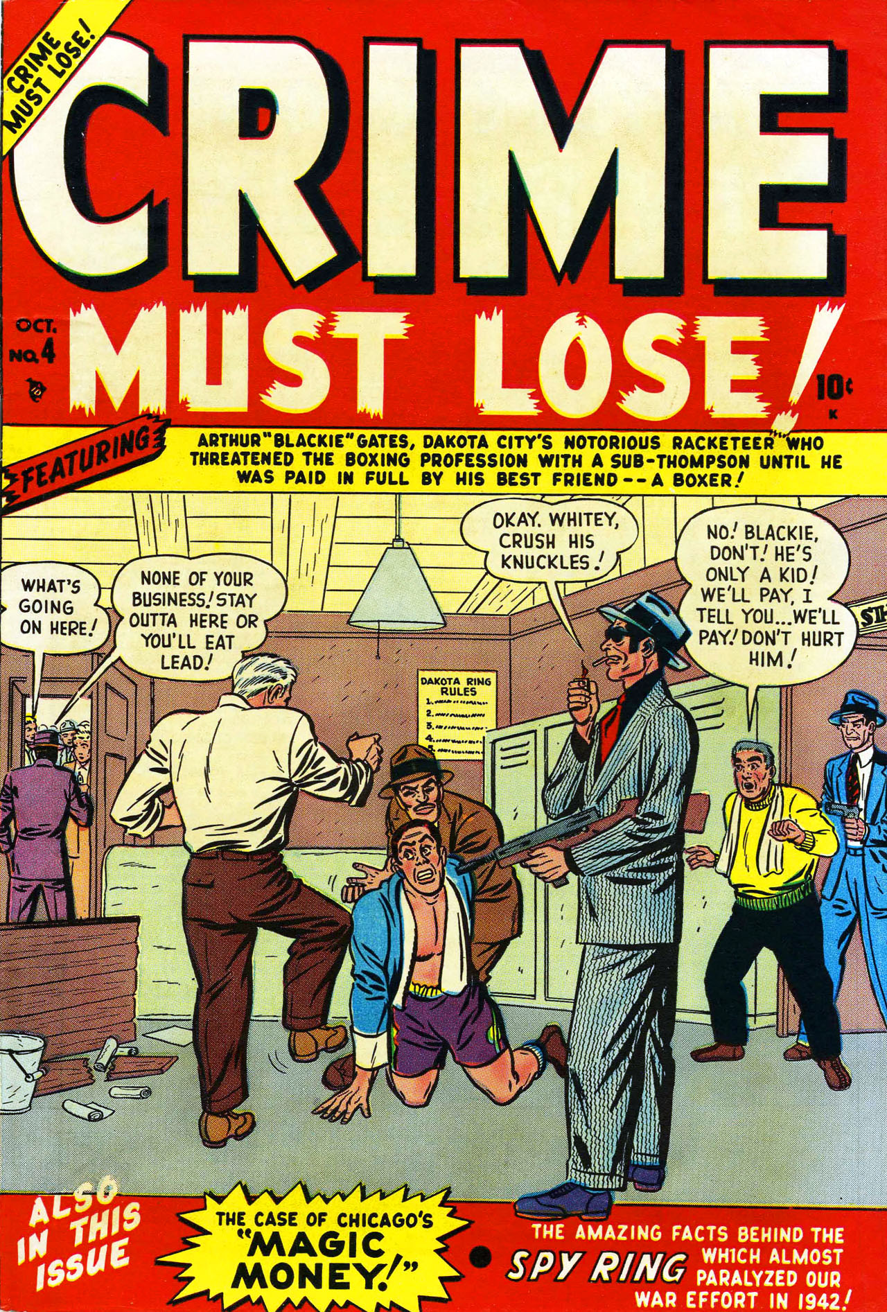 Read online Crime Must Lose comic -  Issue #4 - 1