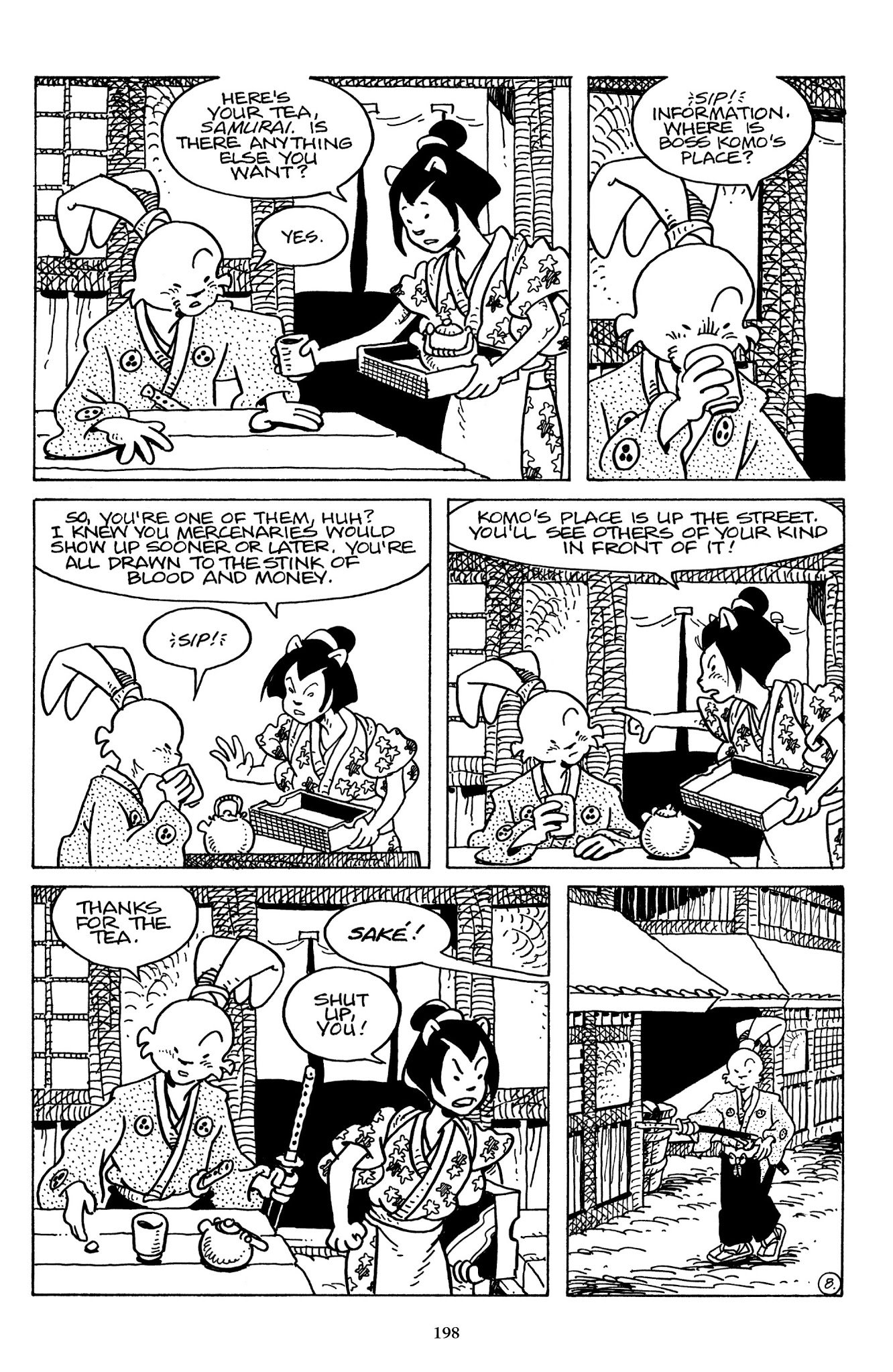 Read online The Usagi Yojimbo Saga comic -  Issue # TPB 7 - 193