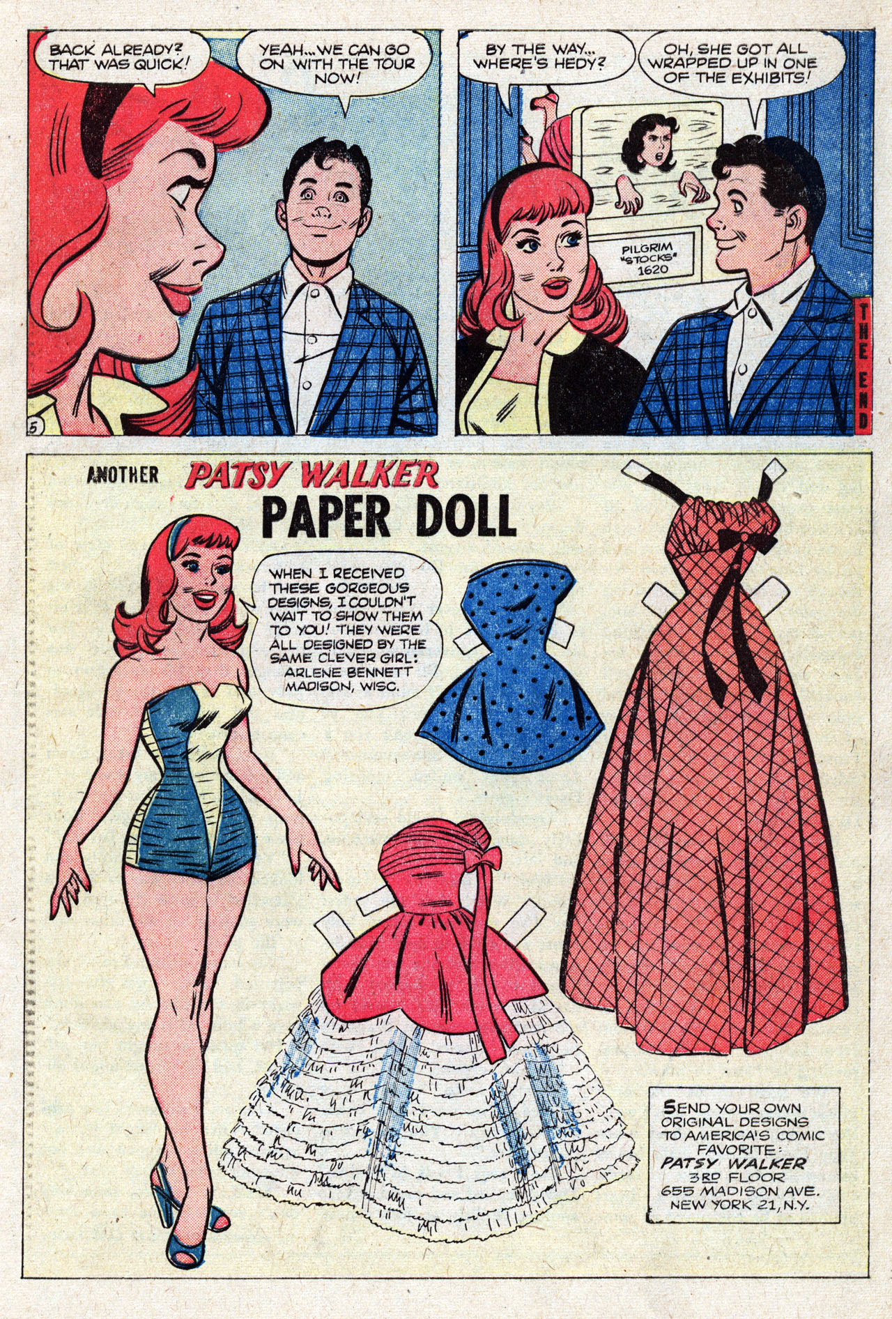 Read online Patsy Walker comic -  Issue #72 - 7