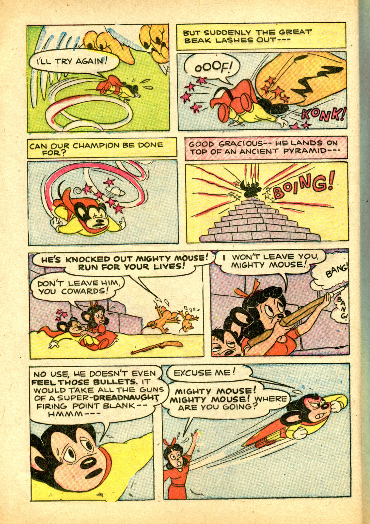 Read online Paul Terry's Mighty Mouse Comics comic -  Issue #39 - 16