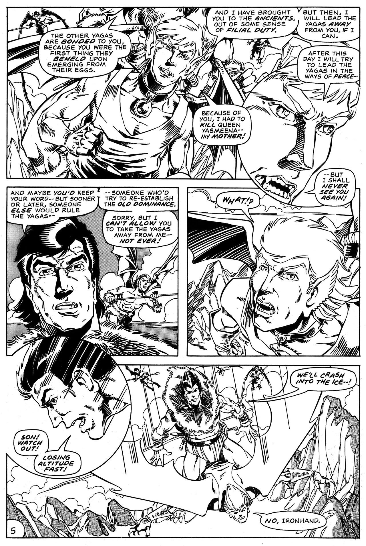 Read online Ironhand of Almuric comic -  Issue #4 - 6