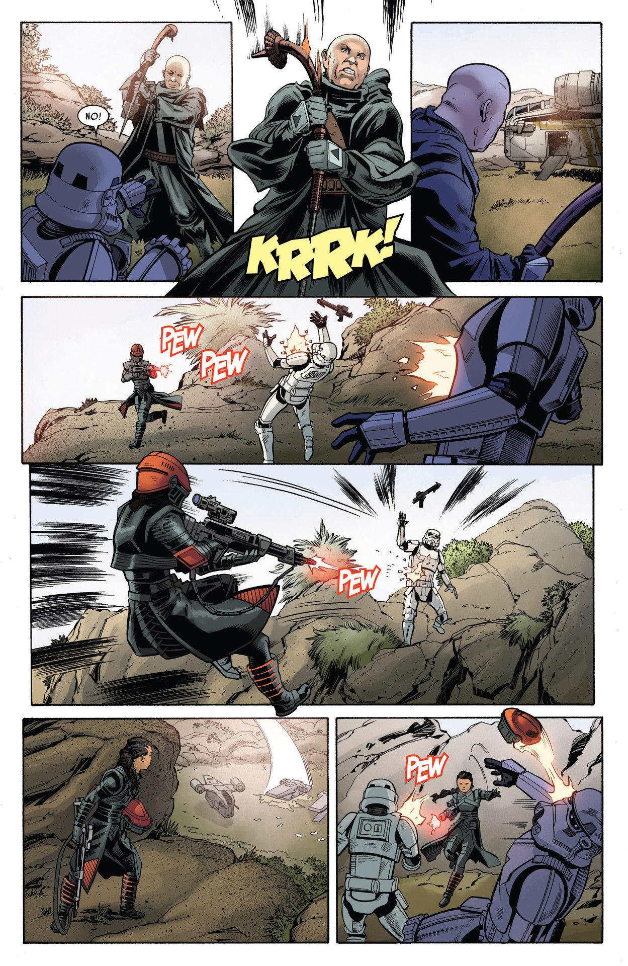 Read online Star Wars: The Mandalorian Season 2 comic -  Issue #6 - 22