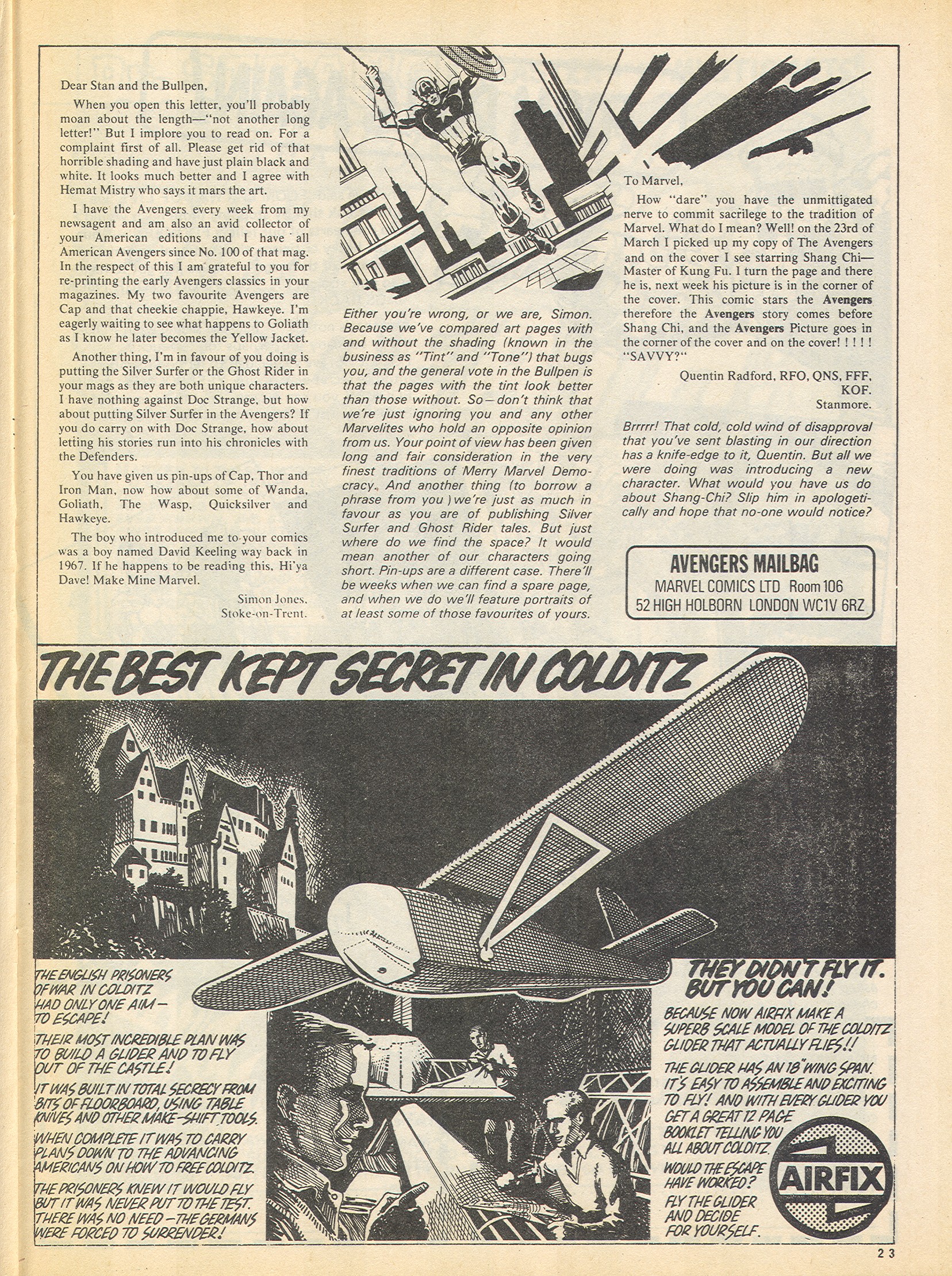 Read online The Avengers (1973) comic -  Issue #40 - 23