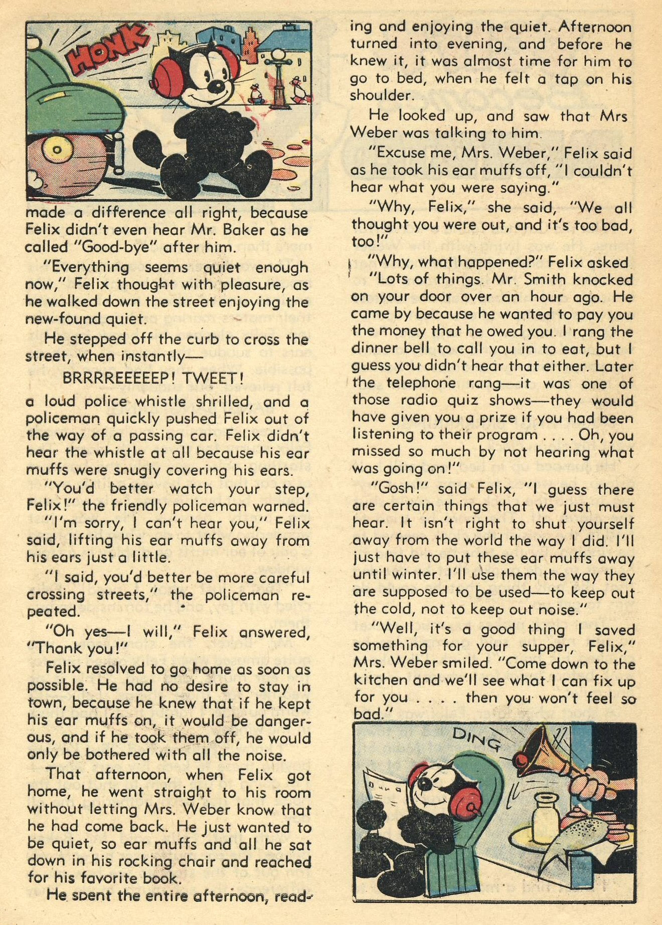 Read online Felix the Cat (1948) comic -  Issue #11 - 44