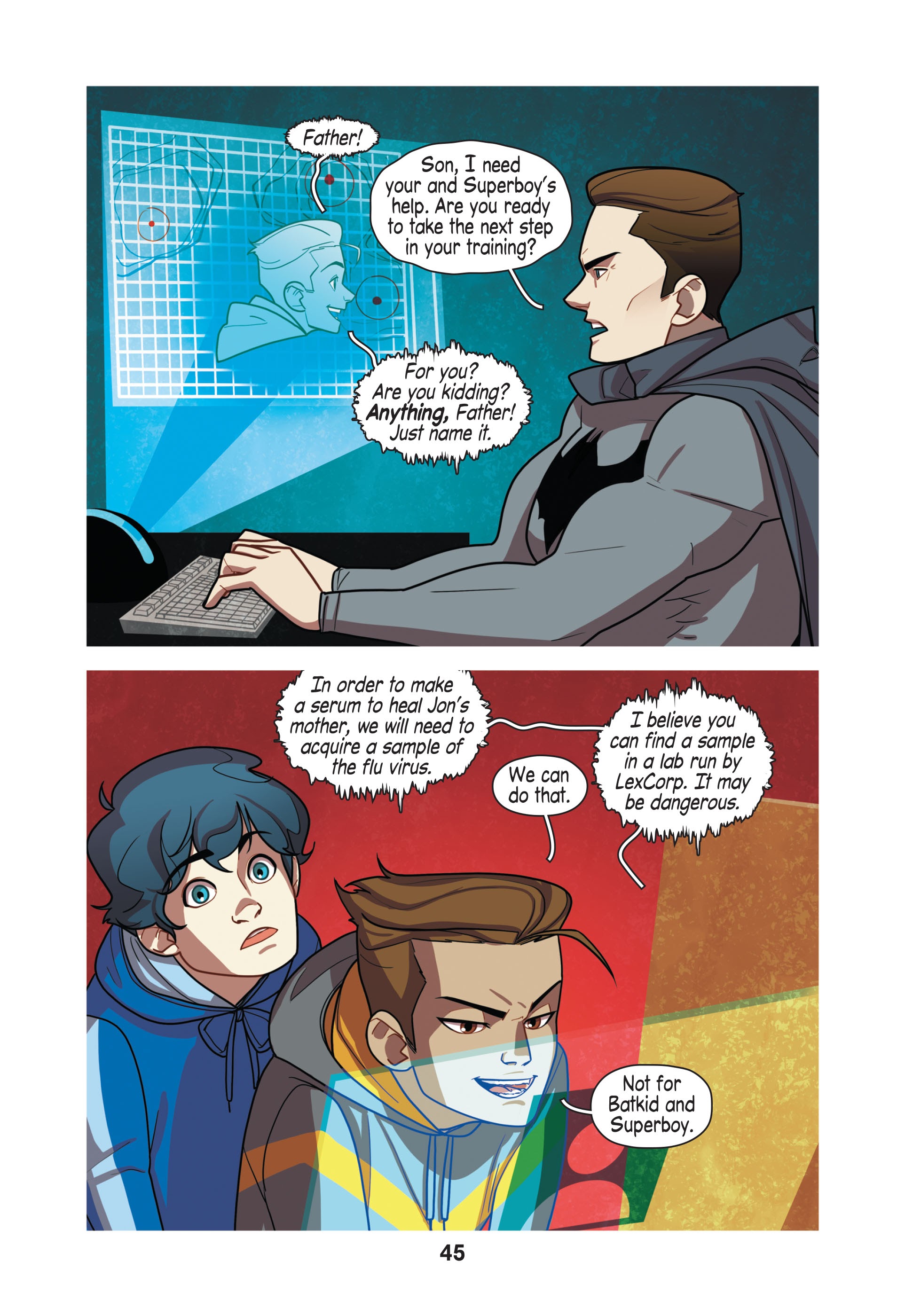 Read online Super Sons: Escape to Landis comic -  Issue # TPB (Part 1) - 43