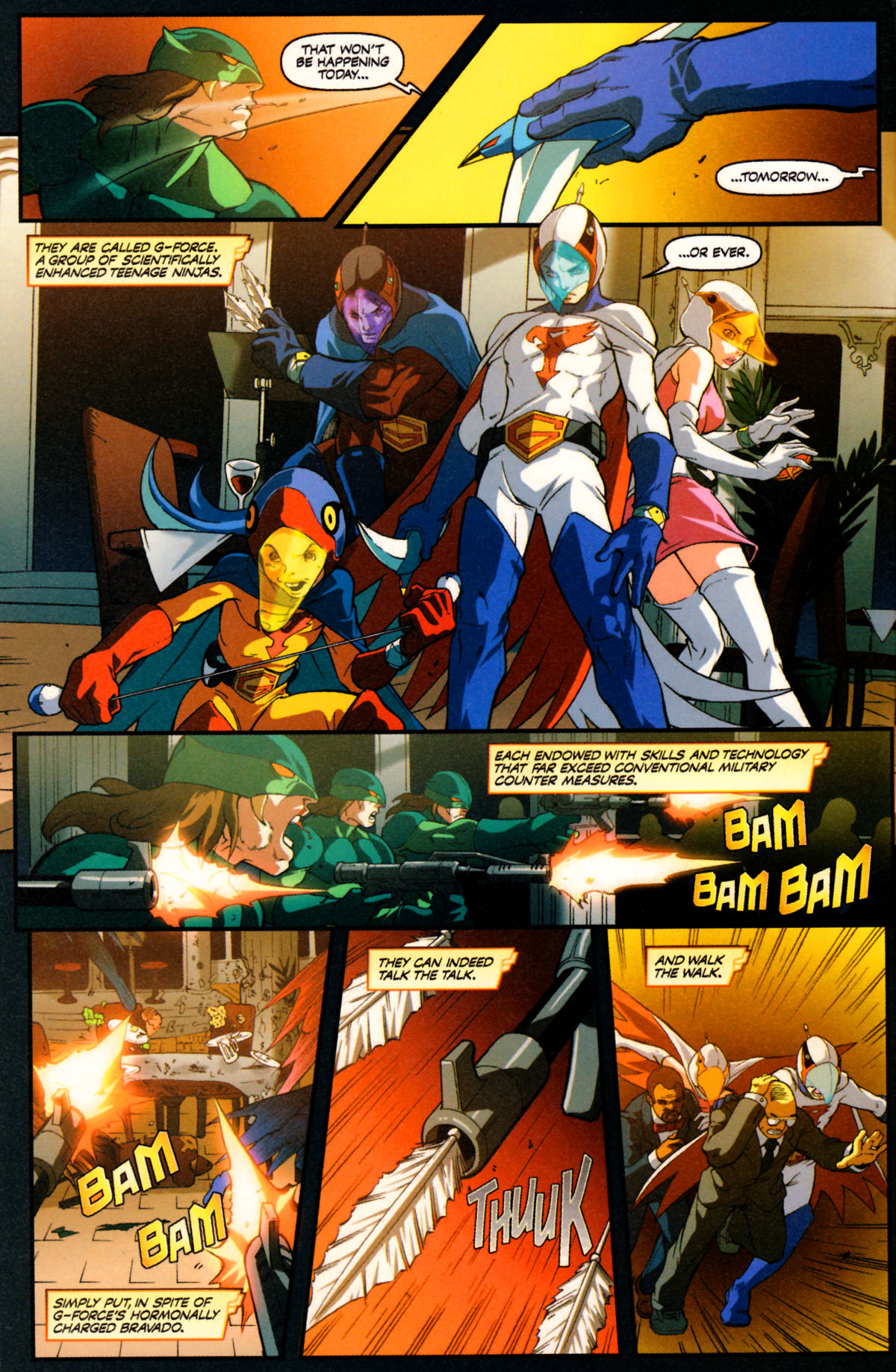 Read online Battle of the Planets/ThunderCats comic -  Issue # Full - 6