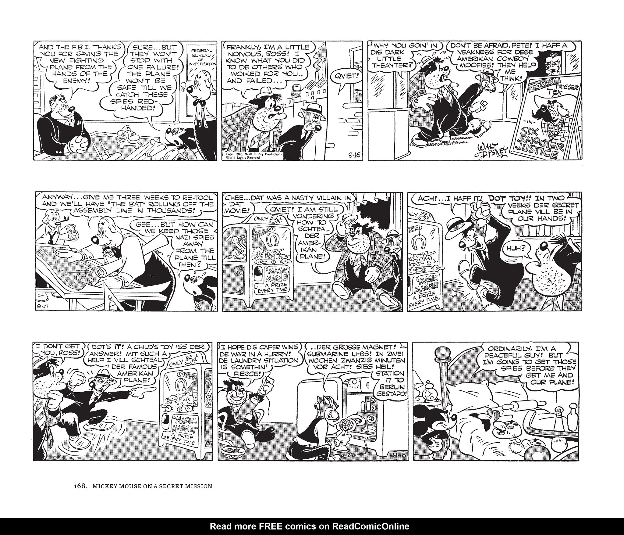 Read online Walt Disney's Mickey Mouse by Floyd Gottfredson comic -  Issue # TPB 7 (Part 2) - 68