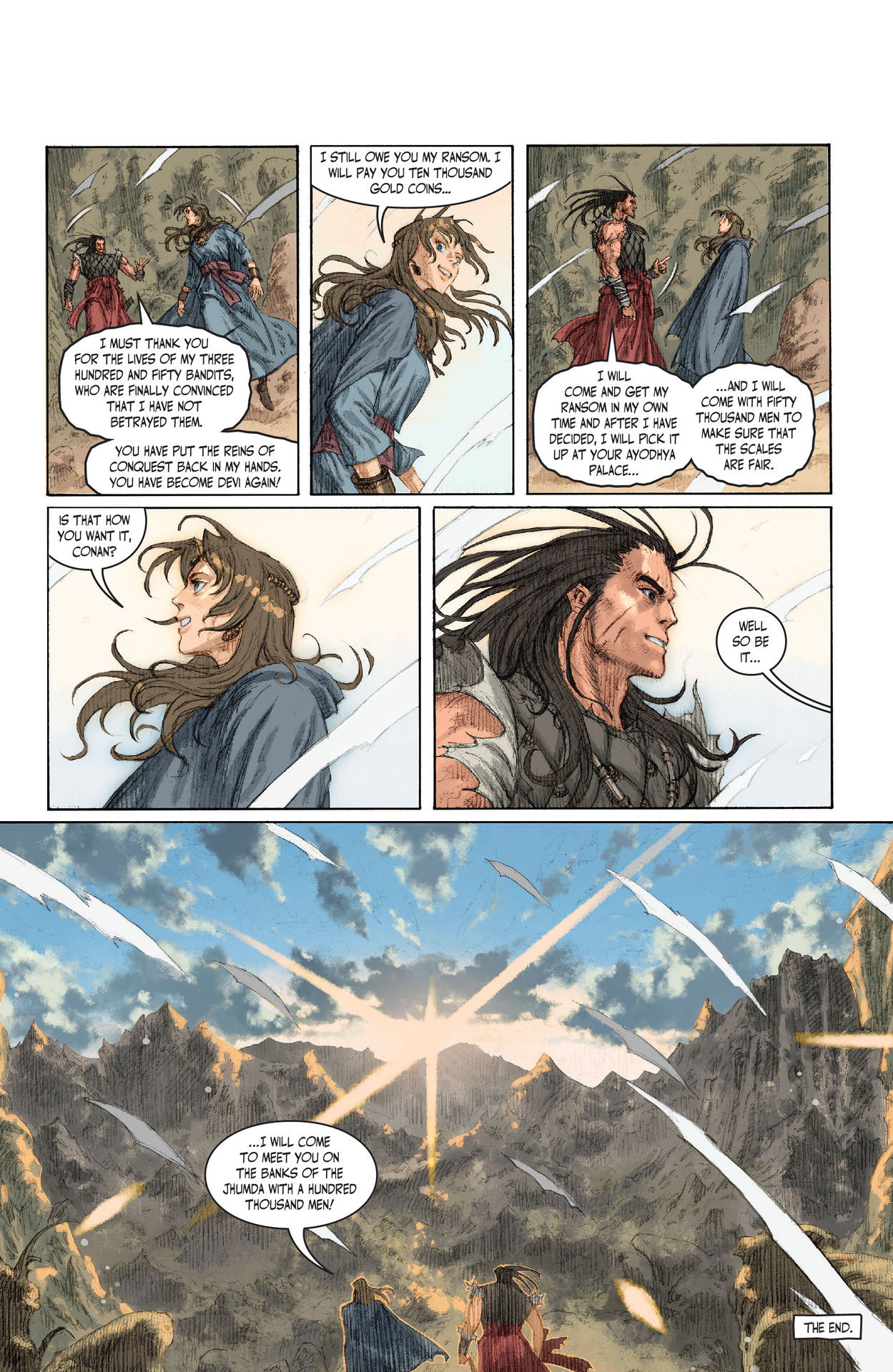 Read online The Cimmerian comic -  Issue # TPB 2 (Part 1) - 67