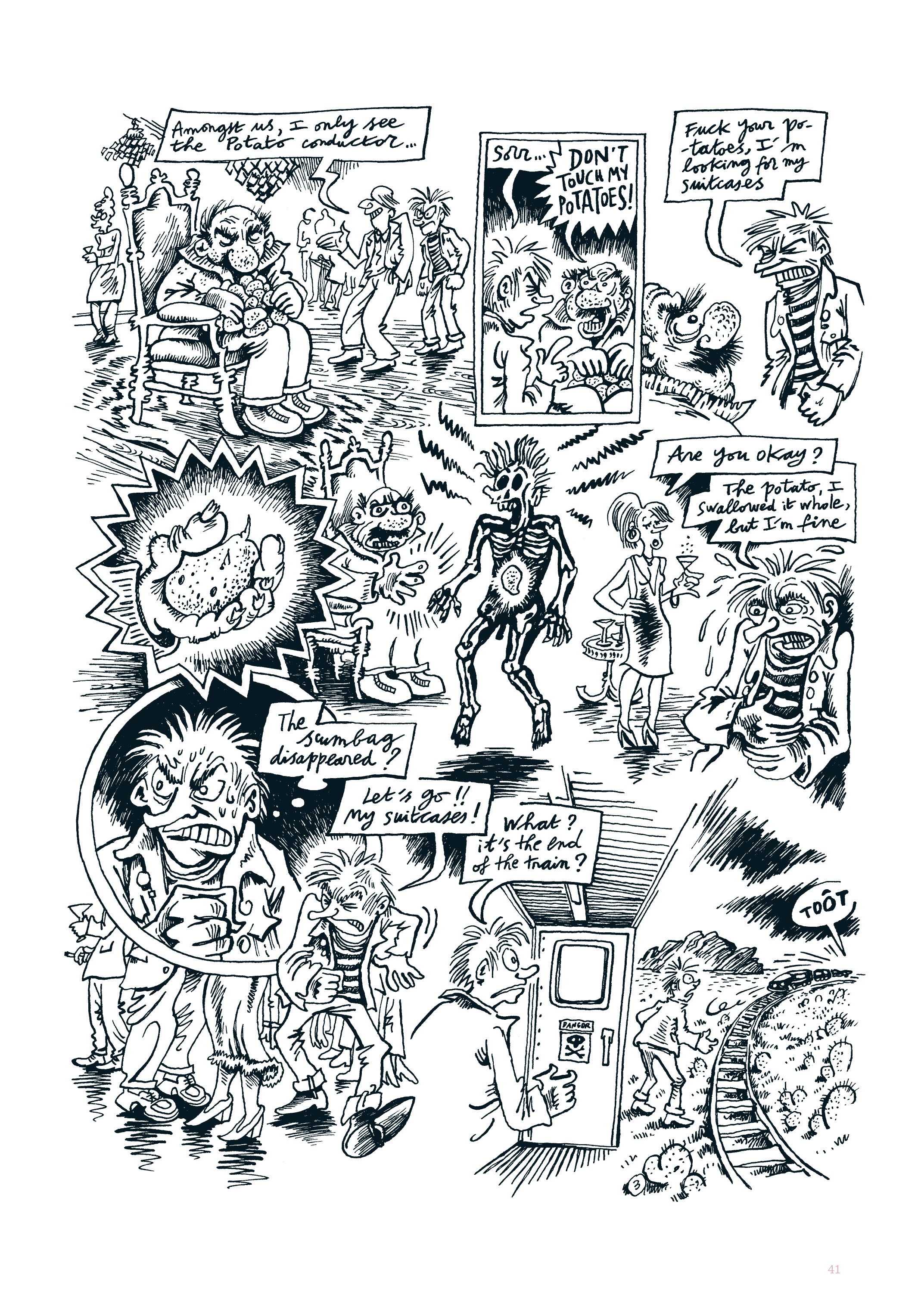 Read online Now: The New Comics Anthology comic -  Issue #1 - 42