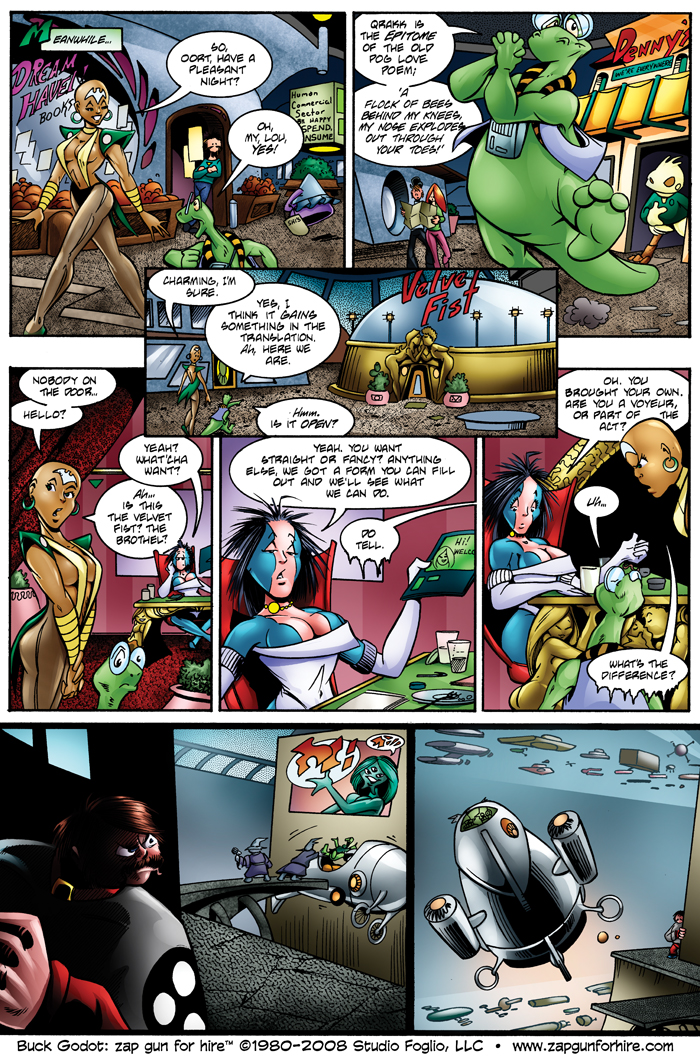 Read online Buck Godot - Zap Gun For Hire comic -  Issue #3 - 15