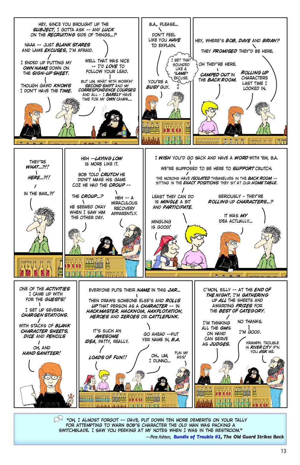 Read online Knights of the Dinner Table comic -  Issue #195 - 15