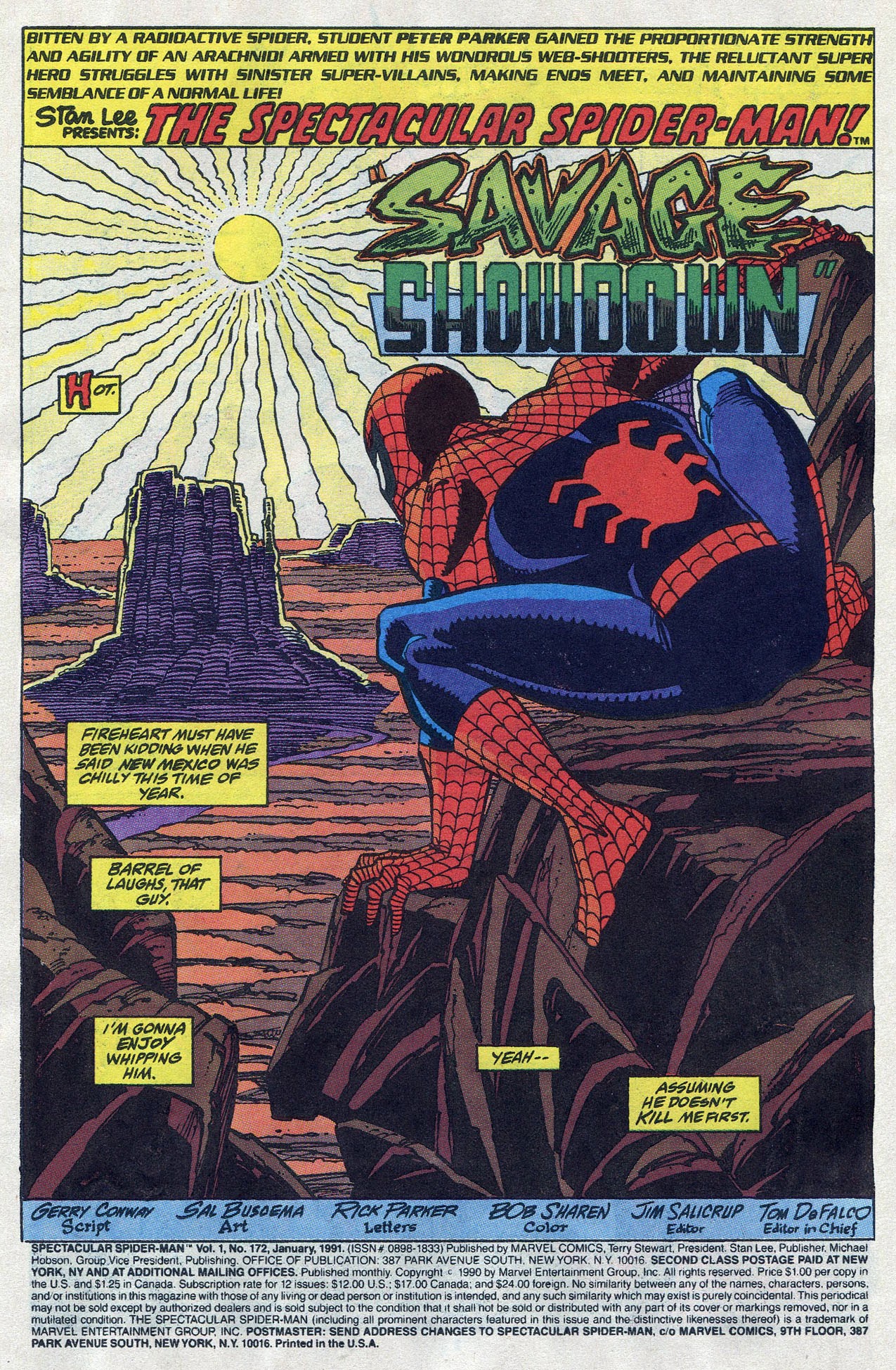 Read online The Spectacular Spider-Man (1976) comic -  Issue #172 - 3