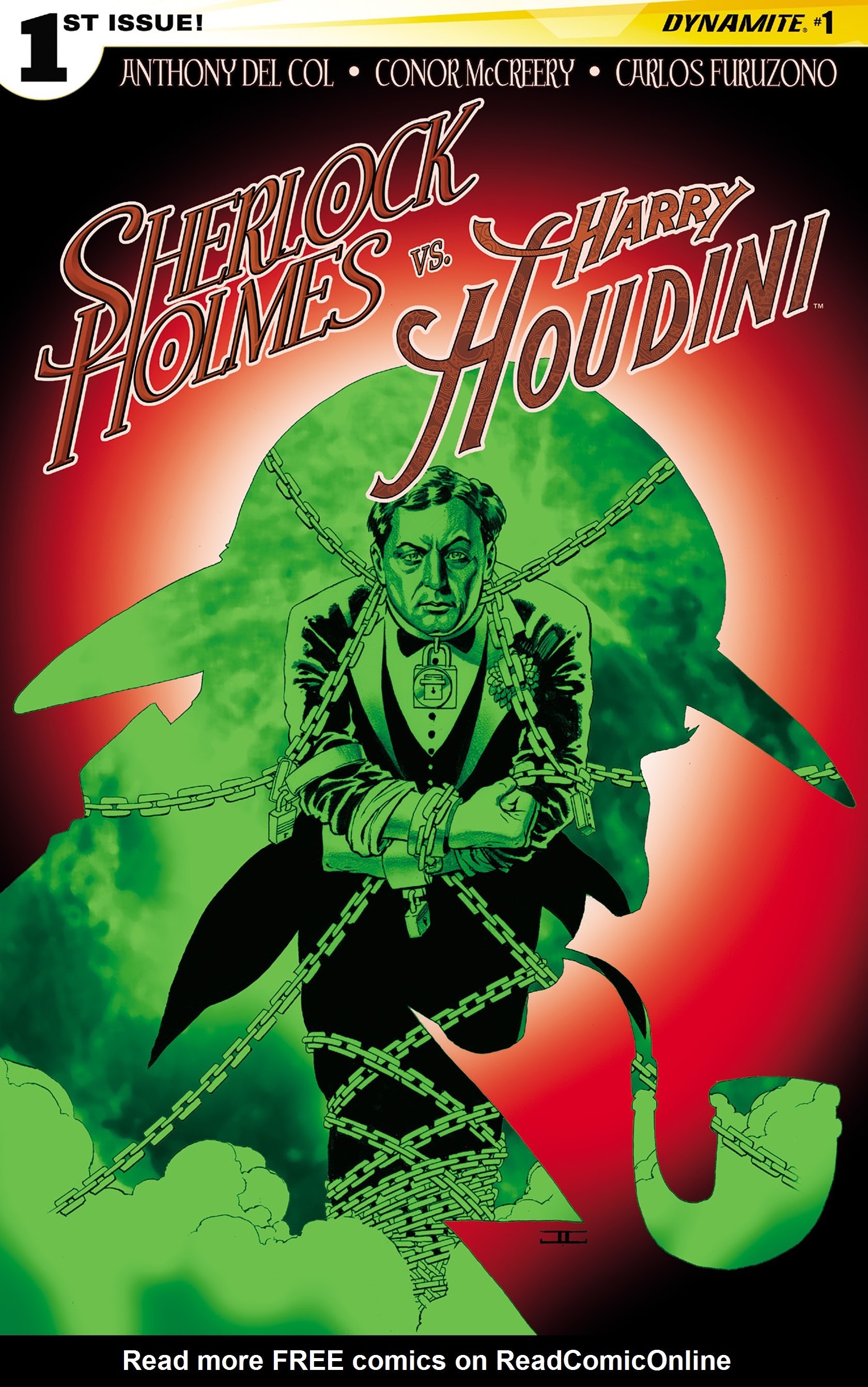 Read online Sherlock Holmes vs. Harry Houdini comic -  Issue #1 - 2