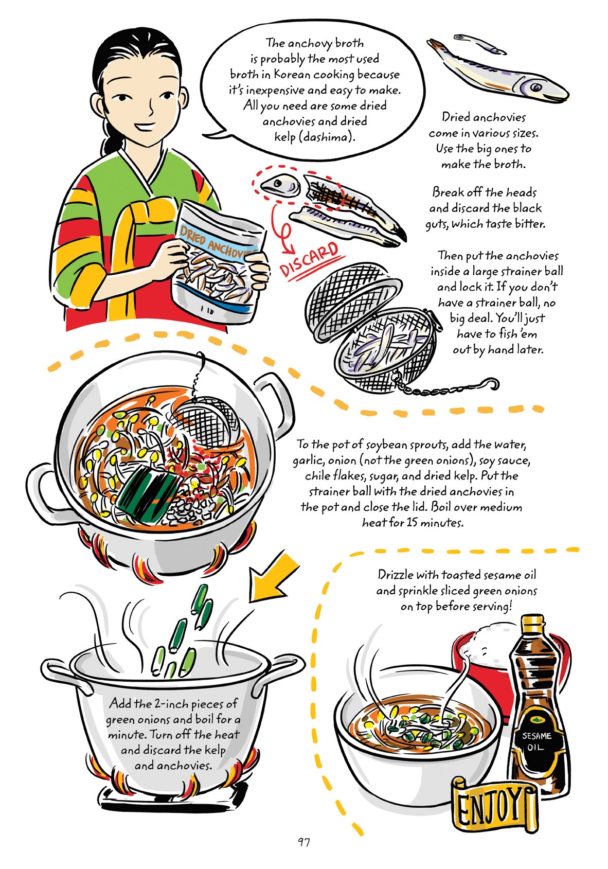 Read online Cook Korean! A Comic Book With Recipes comic -  Issue # TPB (Part 1) - 96