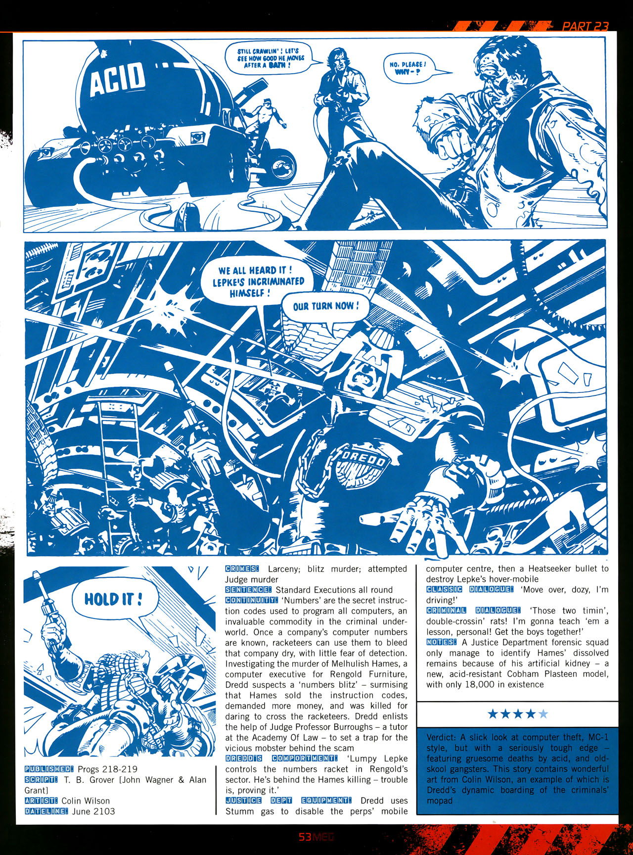 Read online Judge Dredd Megazine (Vol. 5) comic -  Issue #256 - 51