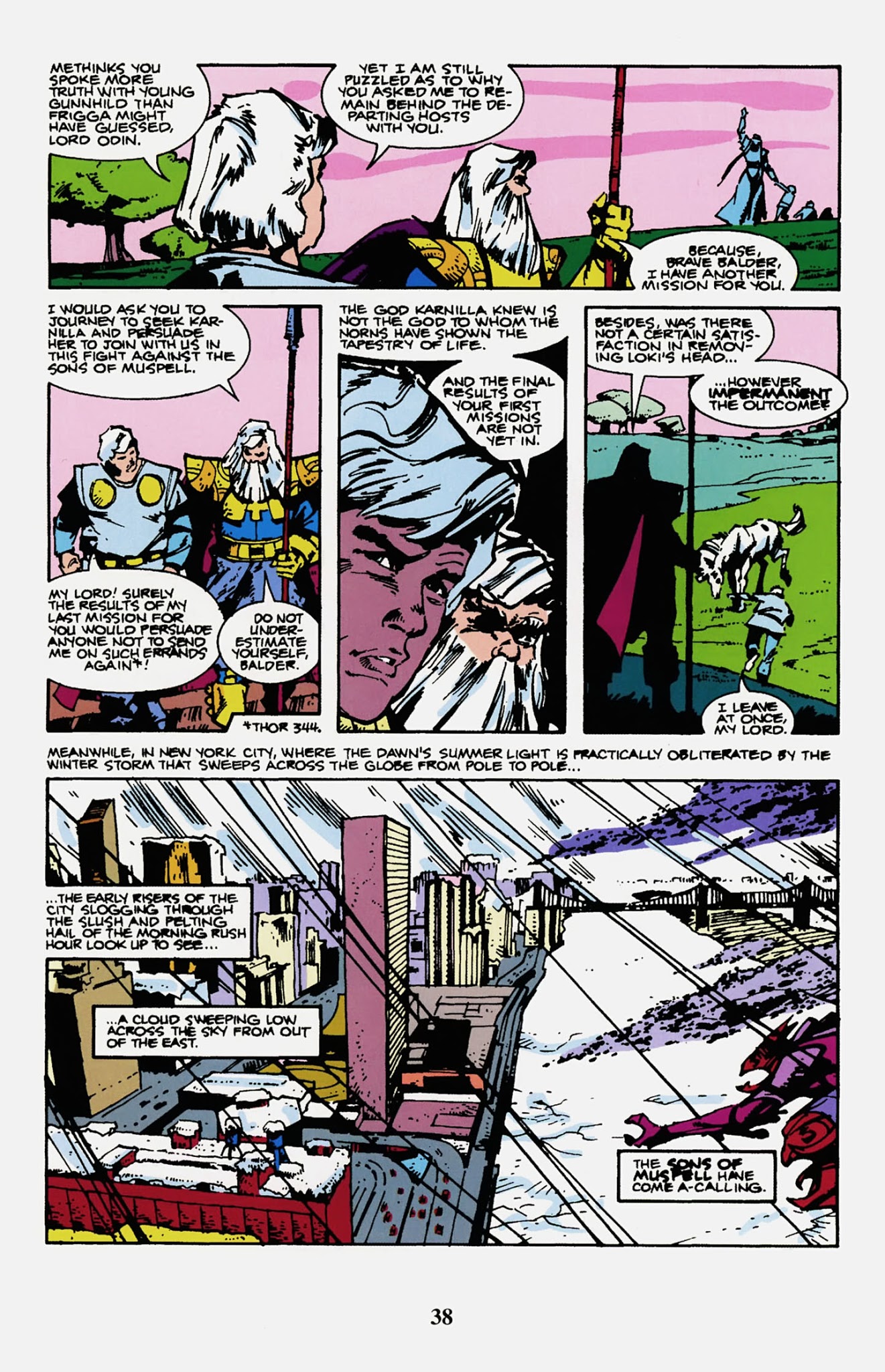 Read online Thor Visionaries: Walter Simonson comic -  Issue # TPB 2 - 40