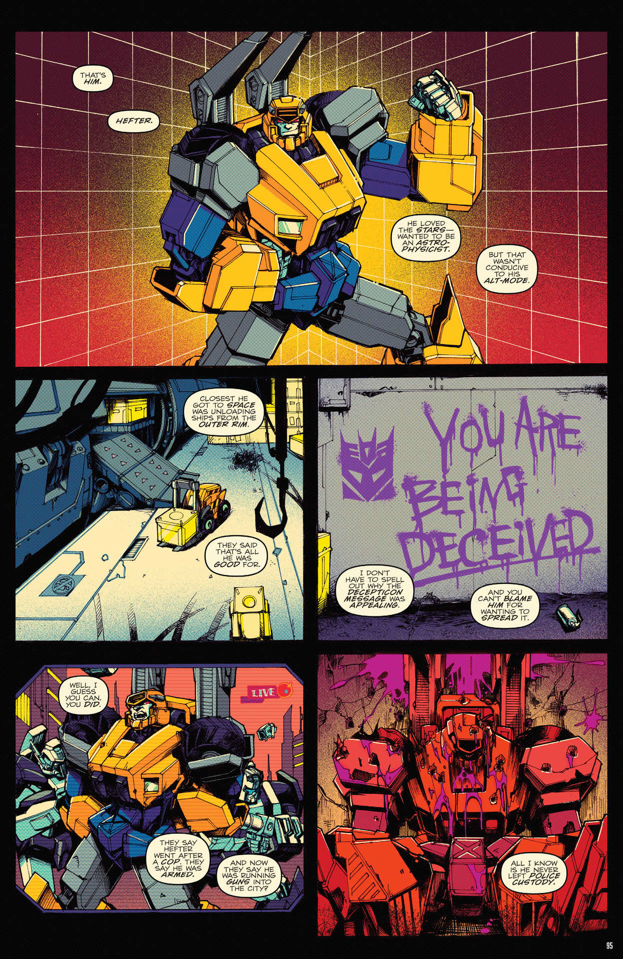 Read online Transformers: The IDW Collection Phase Three comic -  Issue # TPB 2 (Part 1) - 96