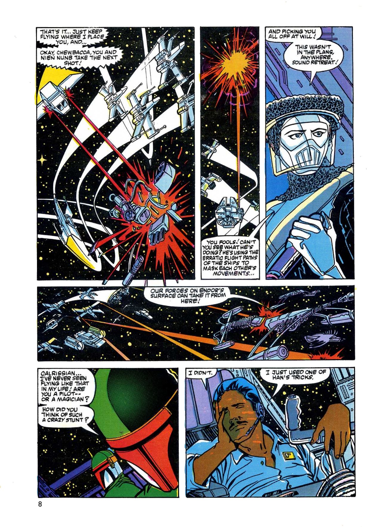 Read online Return of the Jedi comic -  Issue #121 - 8